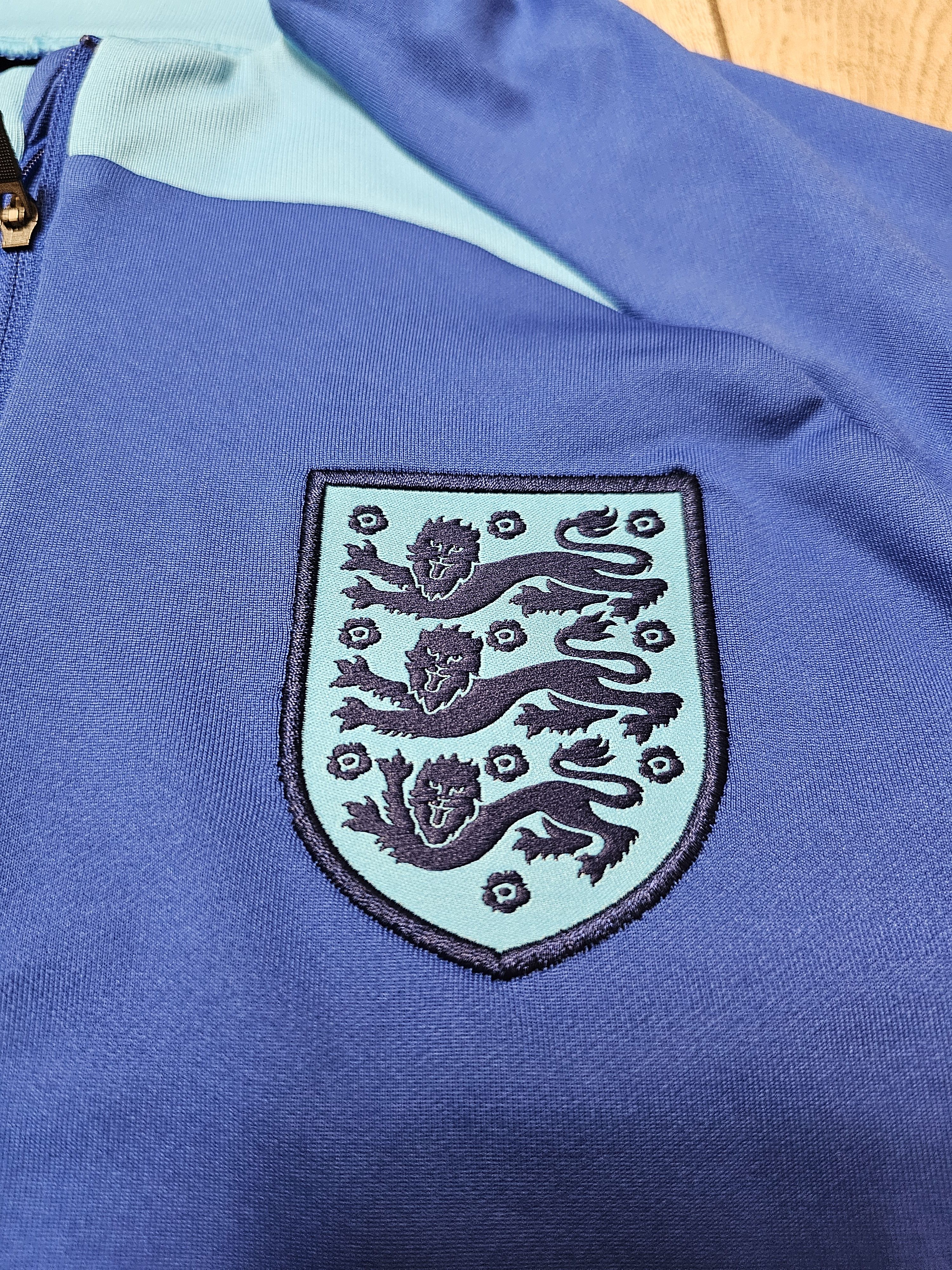 All Sport × Nike ENGLAND 2022 TRAINING FOOTBALL JACKET TOP SOCCER JACKET ZIP Size US M / EU 48-50 / 2 - 4 Thumbnail