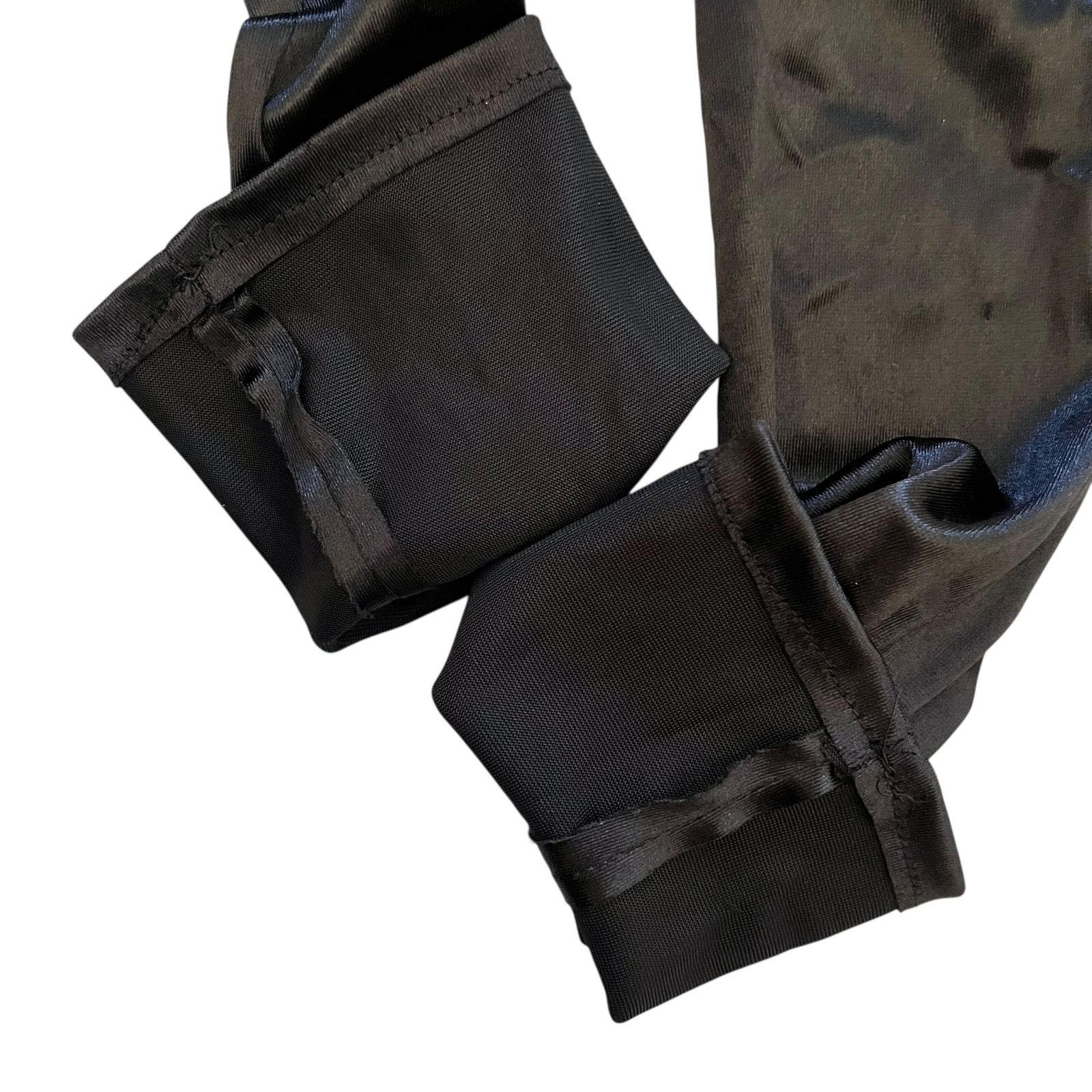 Vintage Vintage Black Satin Long Formal Elbow-Length Evening Gloves Size ONE SIZE - 5 Thumbnail