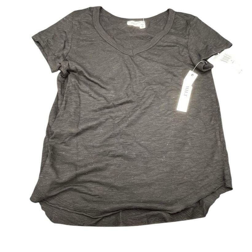 Designer Wilt Tiered-Hem Tee t shirt raw edges size small in Black Size S / US 4 / IT 40 - 1 Thumbnail