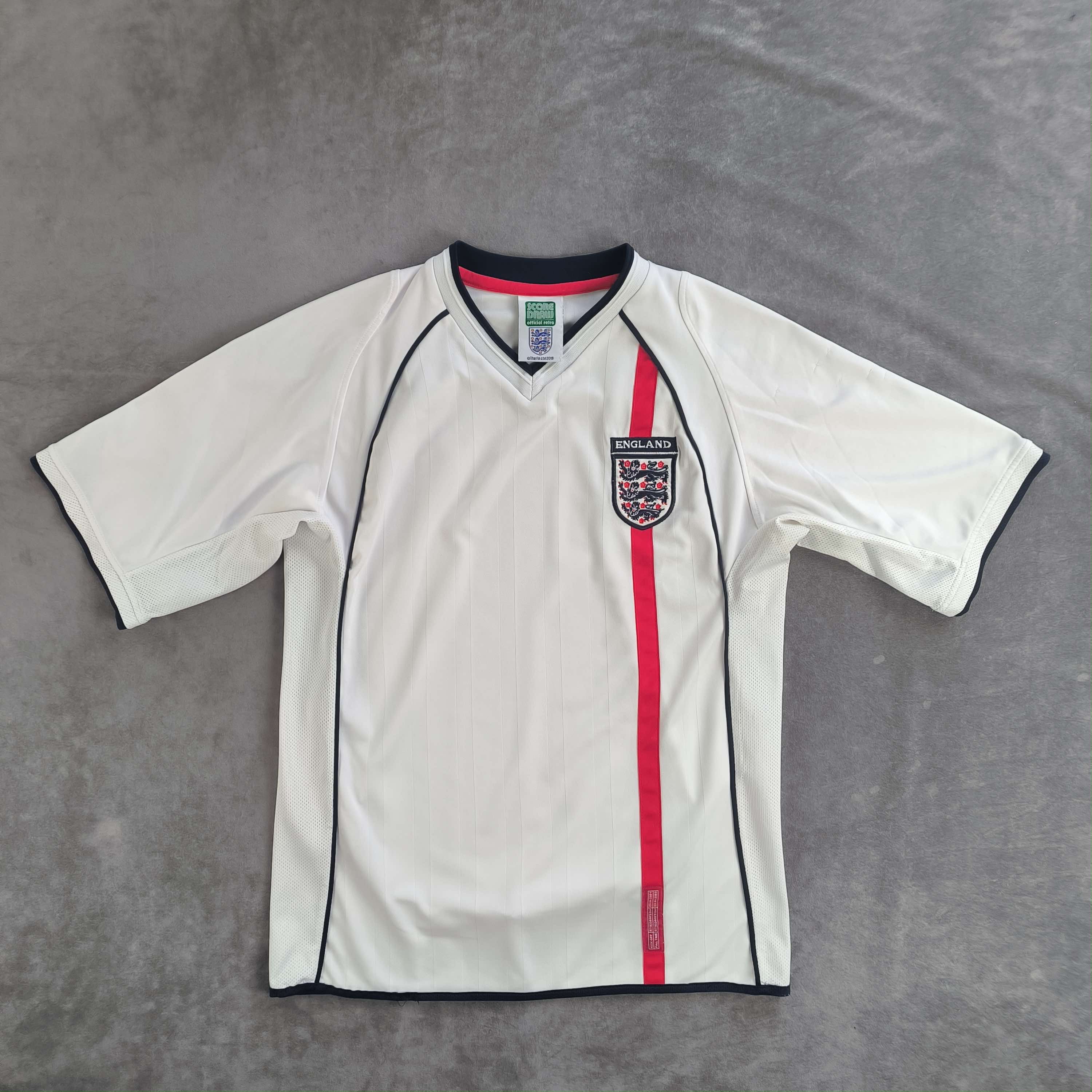 Other England 2001-03 Score Draw home retro football jersey size S Size US S / EU 44-46 / 1 - 1 Thumbnail