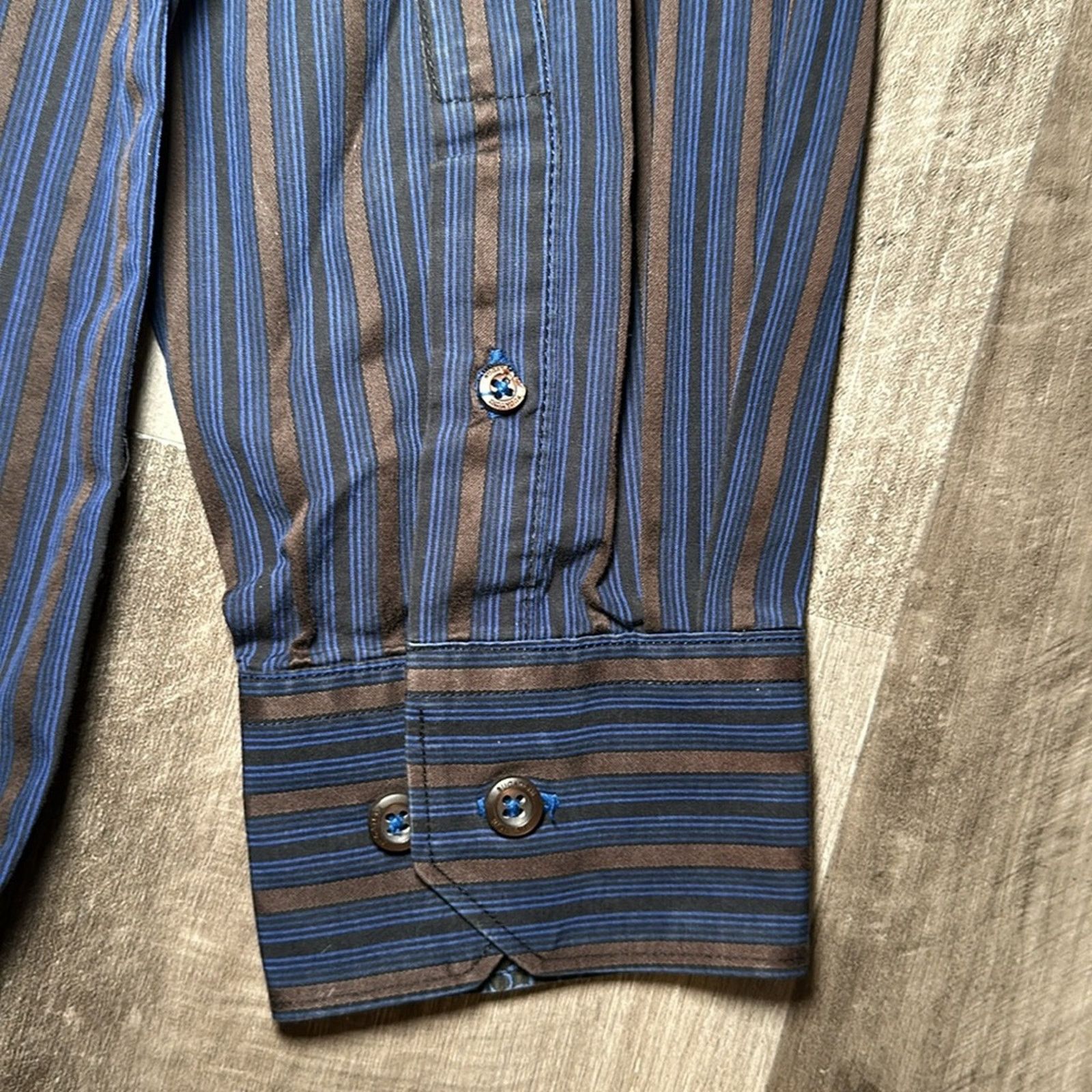 BUGATCHI Bugatchi Uomo Long Sleeve Button Down - XL Size US XL / EU 56 / 4 - 4 Thumbnail