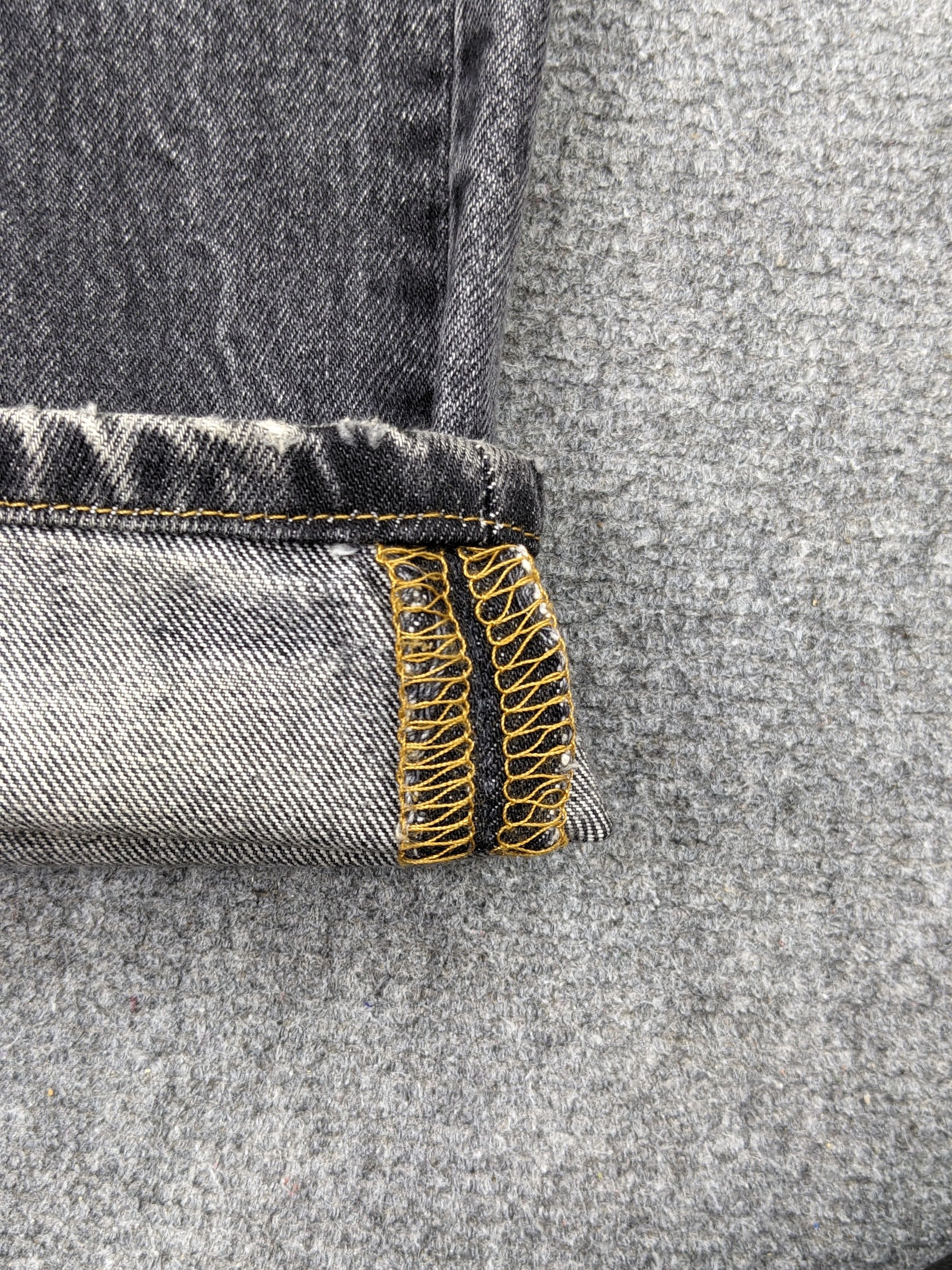 Levi's Vintage Levis 501 Faded Black Jeans DJ0028Z Size US 36 / EU 52 - 11 Thumbnail