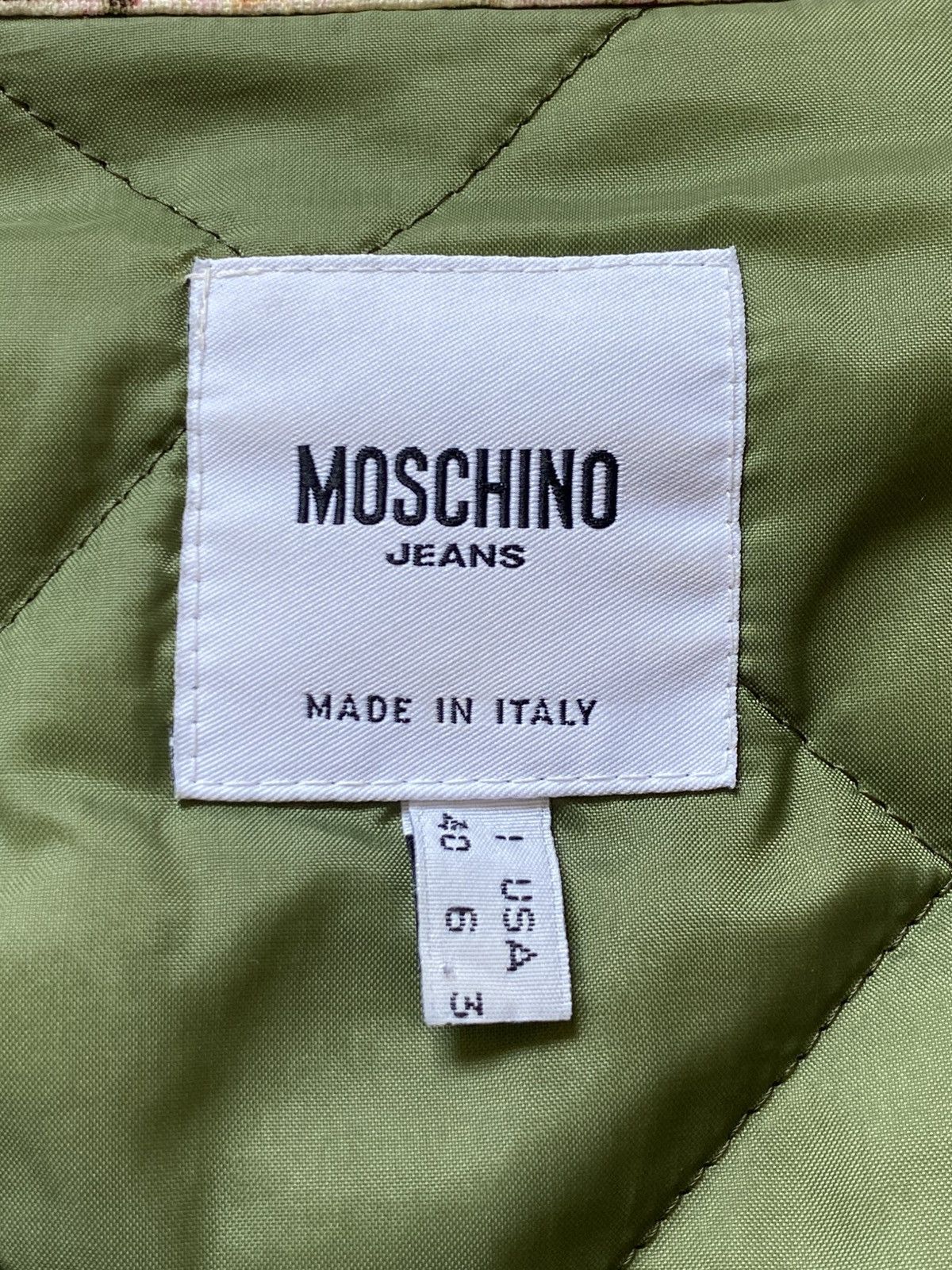 Moschino Moschino Quilted Lined Floral Print Hunting Jacket 40 Italy Size S / US 4 / IT 40 - 12 Thumbnail