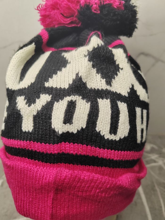 Japanese Brand Vintage Make You Happy Snowcap Beanie Size ONE SIZE - 6 Thumbnail