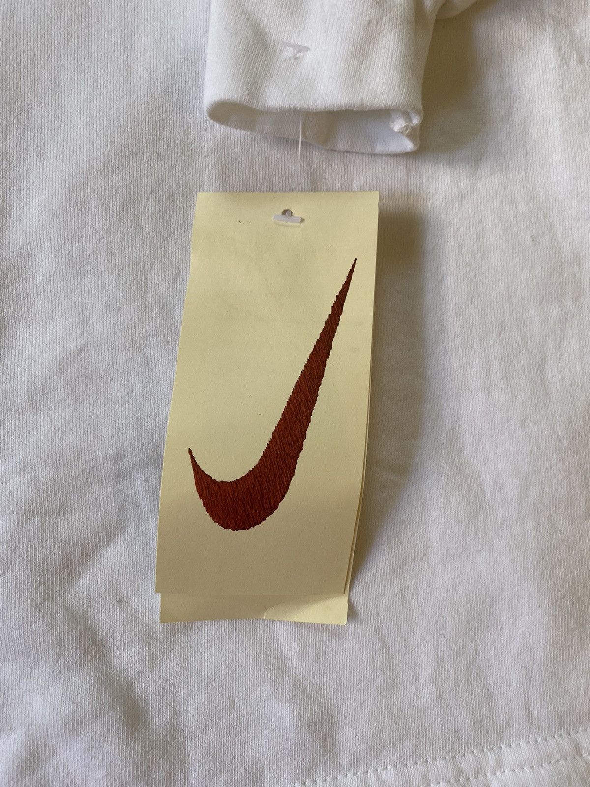 Nike × Vintage Rare Deadstock Vintage 90s Nike Forest Green Swoosh Hoodie Size US XL / EU 56 / 4 - 4 Thumbnail