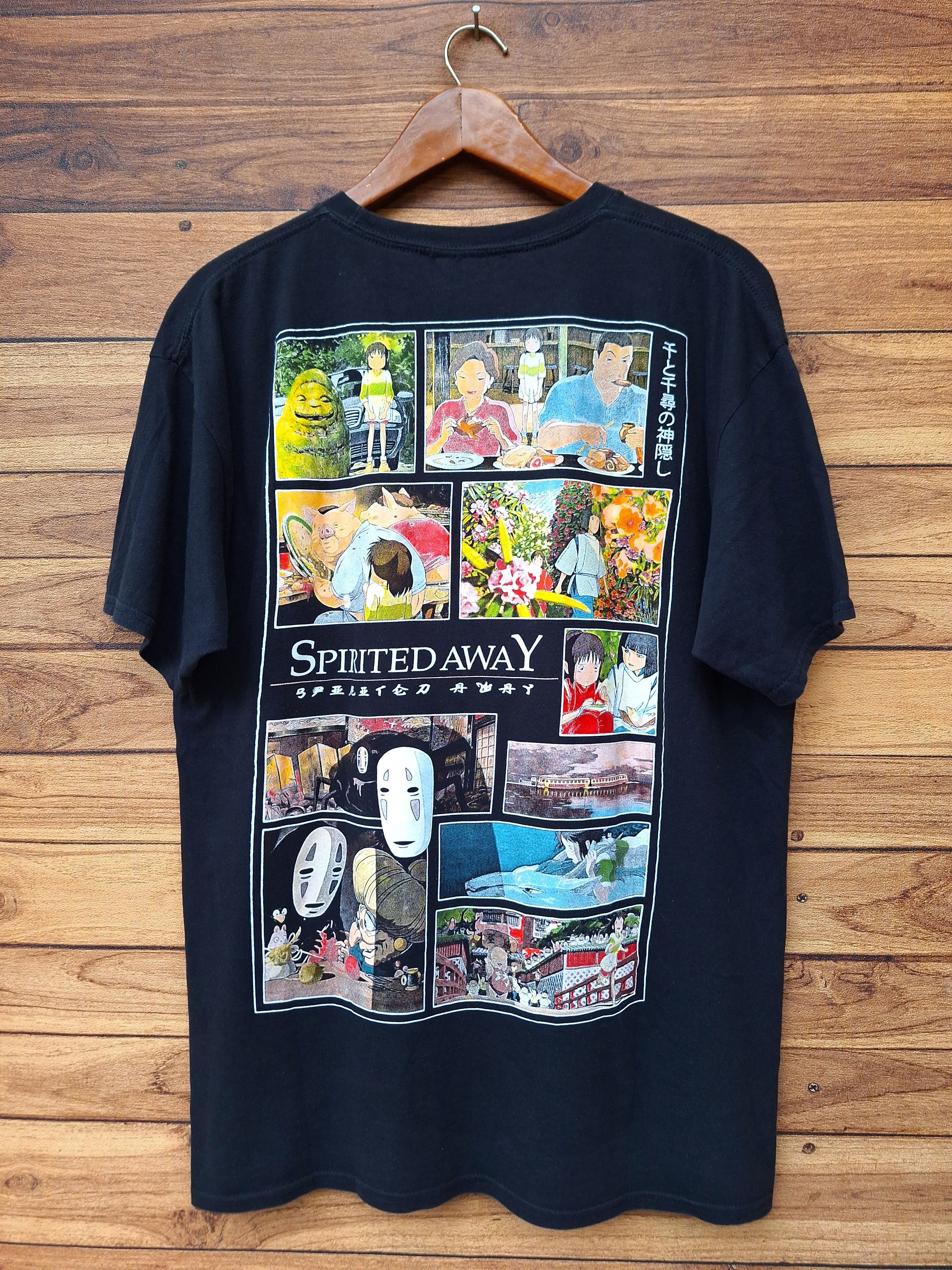 Japanese Brand 🔥RARE🔥 Spirited Away studio ghibli movie manga anime tee Size US L / EU 52-54 / 3 - 2 Thumbnail