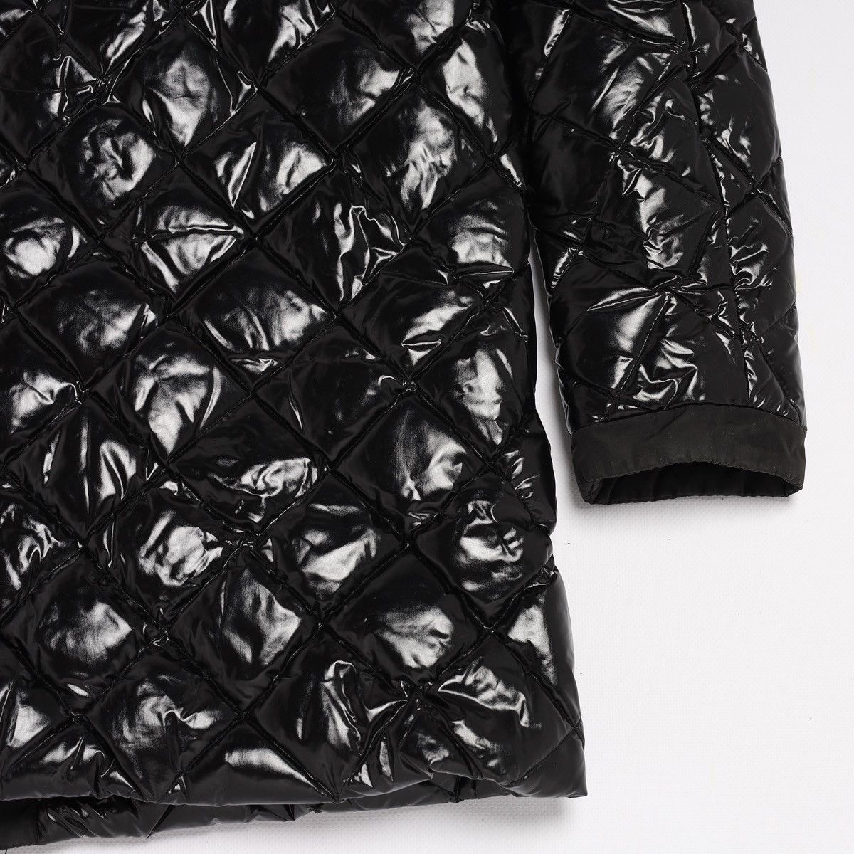 Moncler Moncler Baiel Coat Jacket Quilted Black Polyamide Nylon Size S / US 4 / IT 40 - 12 Thumbnail