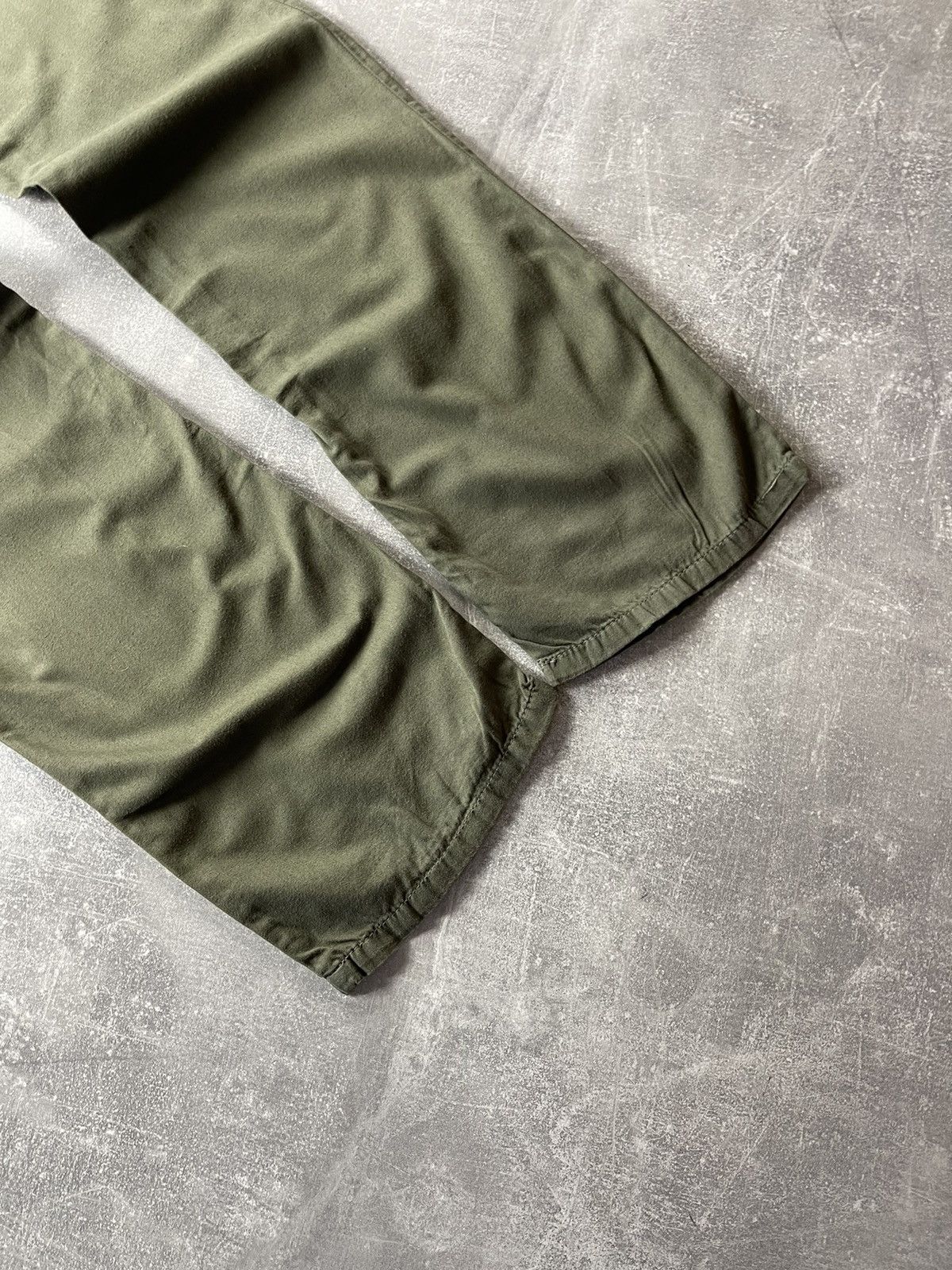 Dolce & Gabbana Dolce & Gabbana Vintage Green Distressed Logo Patch Pants Size US 32 / EU 48 - 3 Thumbnail