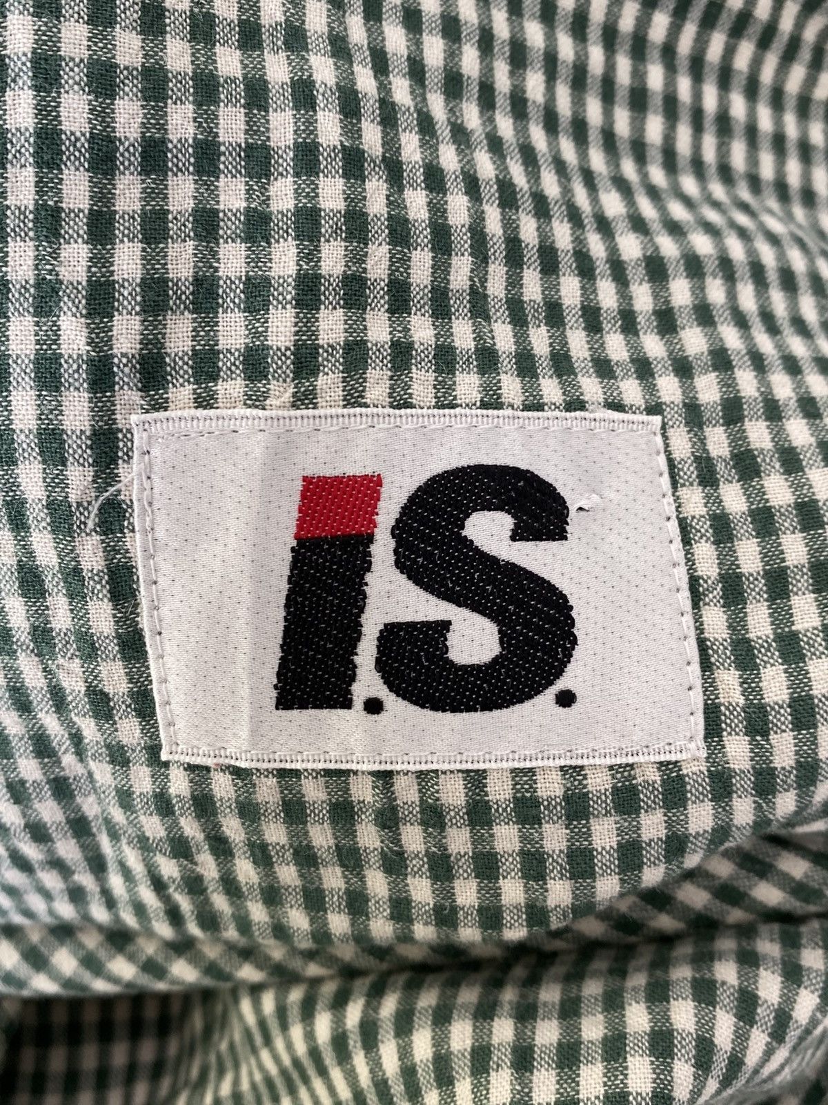 Issey Miyake Vintage 90's Issey Miyake Sport Linen Blend Tartan Jacket Size US M / EU 48-50 / 2 - 2 Thumbnail