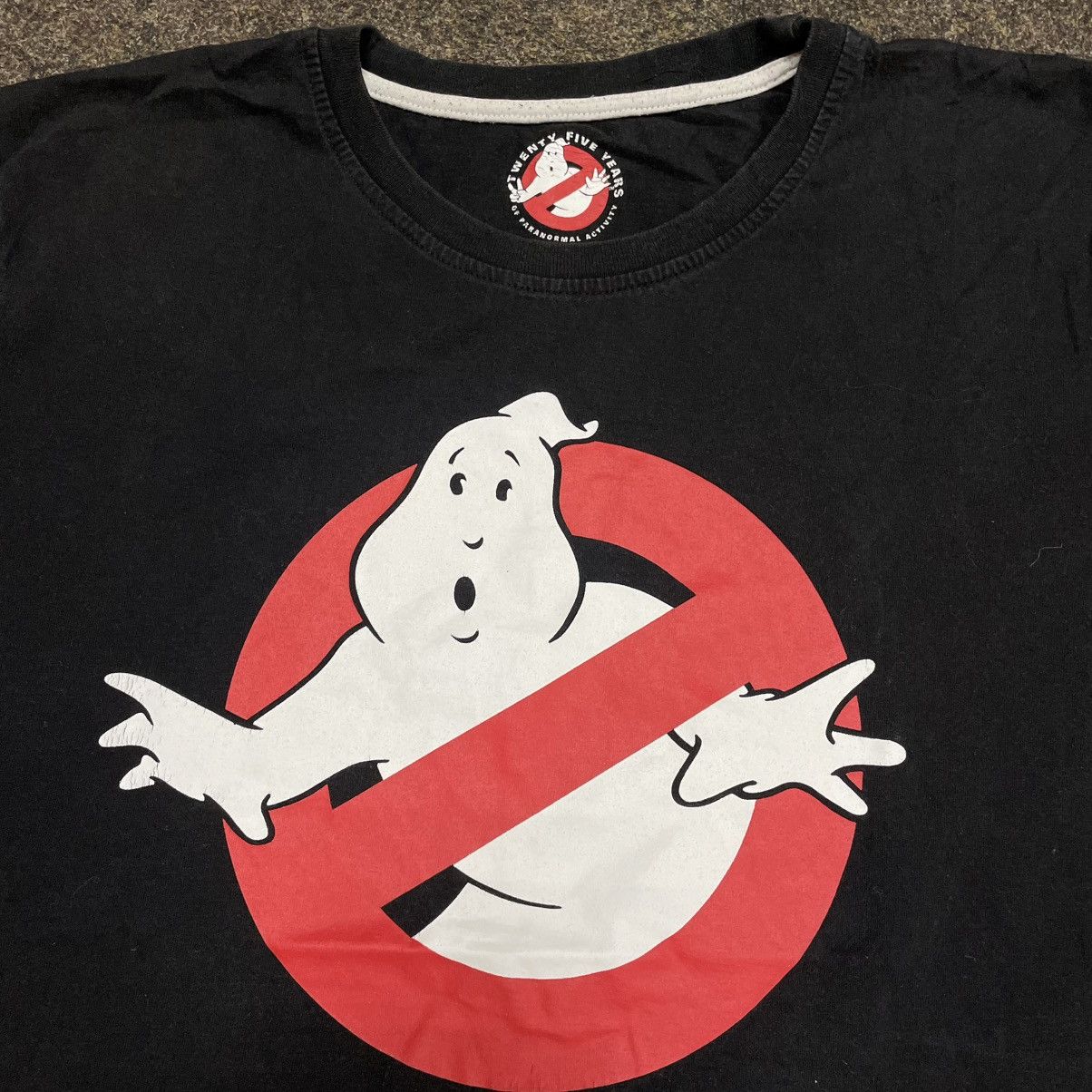 Vintage Vintage Y2K Ghostbusters Graphic Tee Streetwear Black Slim M Size US M / EU 48-50 / 2 - 4 Thumbnail