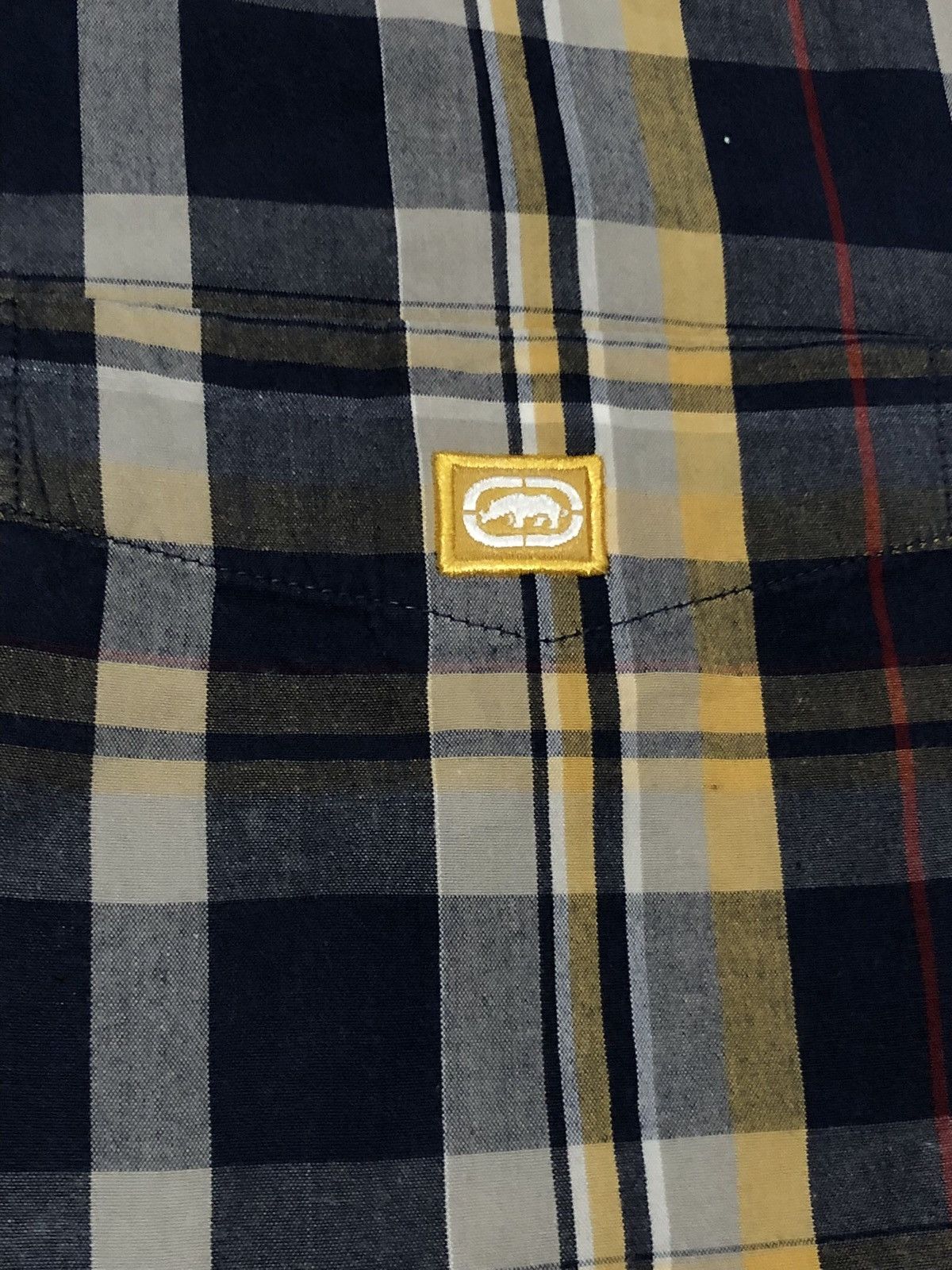 Ecko Unltd. × Vintage Vtg Y2K Ecko Unltd “The Dwyer” Plaid Button Up Size US L / EU 52-54 / 3 - 3 Thumbnail