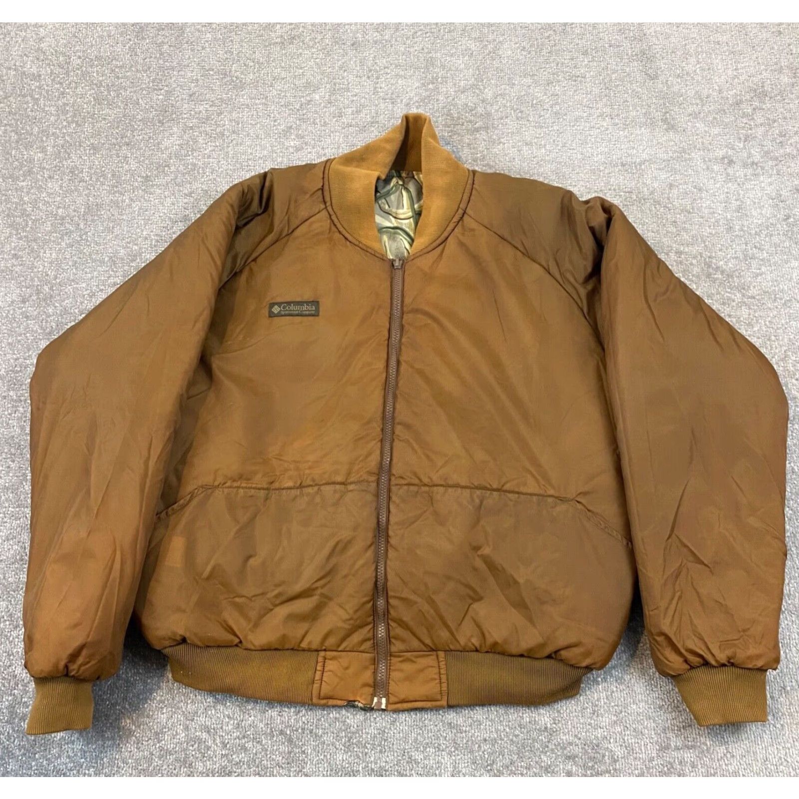 Delta VINTAGE COLUMBIA Jacket Mens XL Interchange Reversible Delta Camo Hunting Coat Size US XL / EU 56 / 4 - 2 Thumbnail