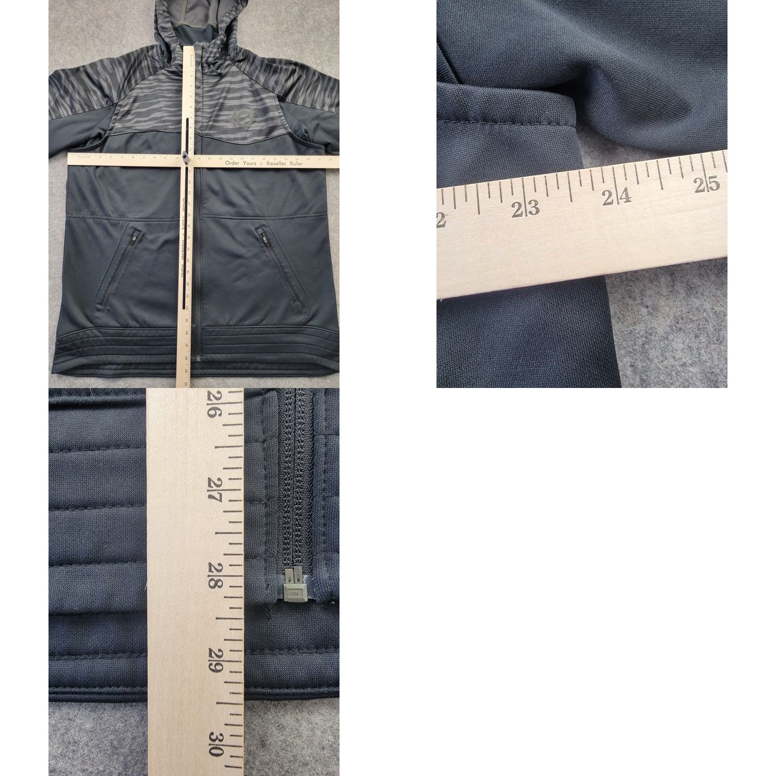 Nike Nike Kevin Durant Therma Fit Sweatshirt Hoodie Full Zip Mens XL Black Basketball Size US XL / EU 56 / 4 - 9 Thumbnail