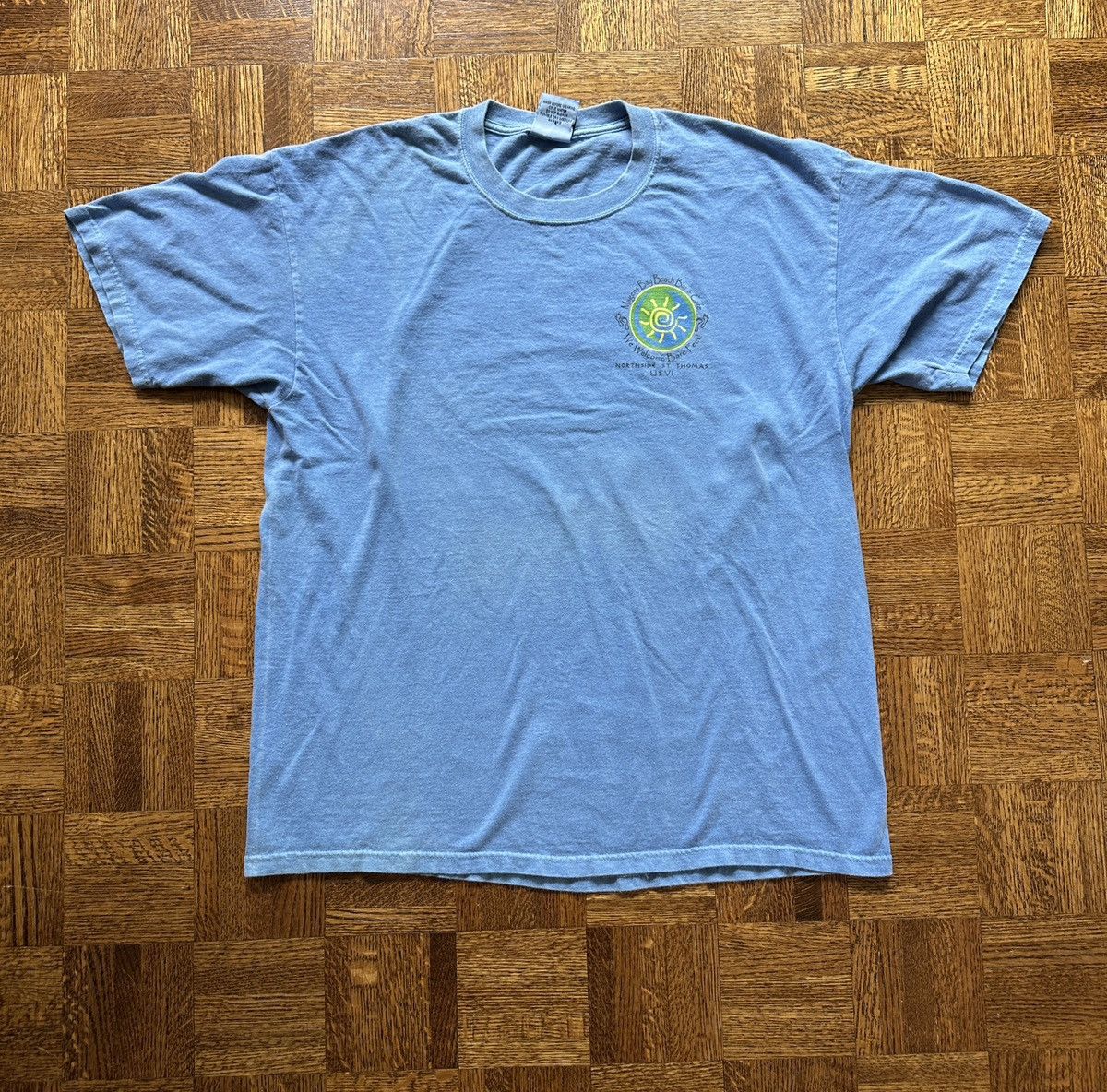 Vintage Vintage Y2K Magens Bay Beach St Thomas Graphic Tee Size US L / EU 52-54 / 3 - 3 Thumbnail