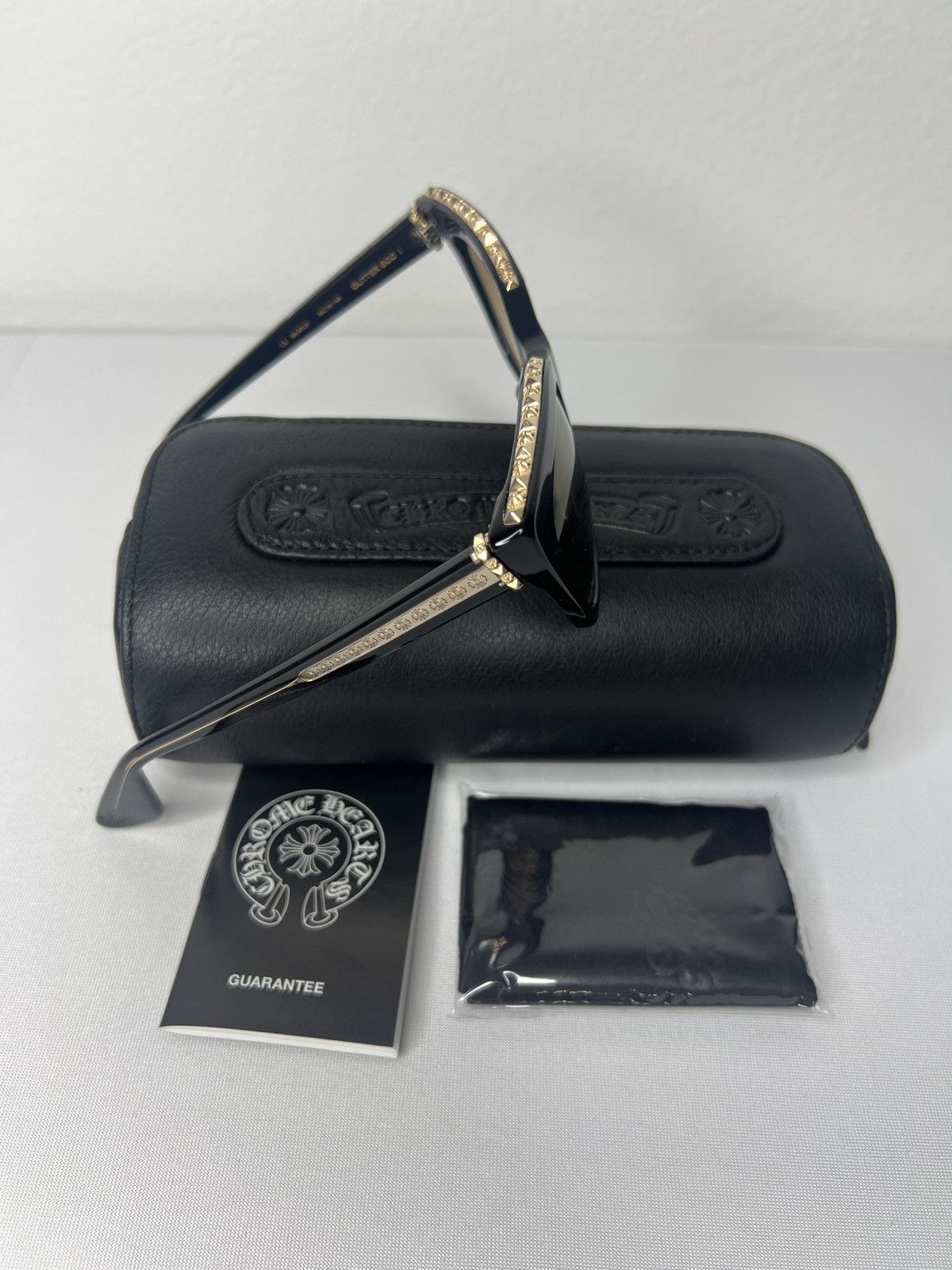 Chrome Hearts Chrome Hearts Glitter Goo I Black Gold Stud 53-19-145 Size ONE SIZE - 2 Thumbnail