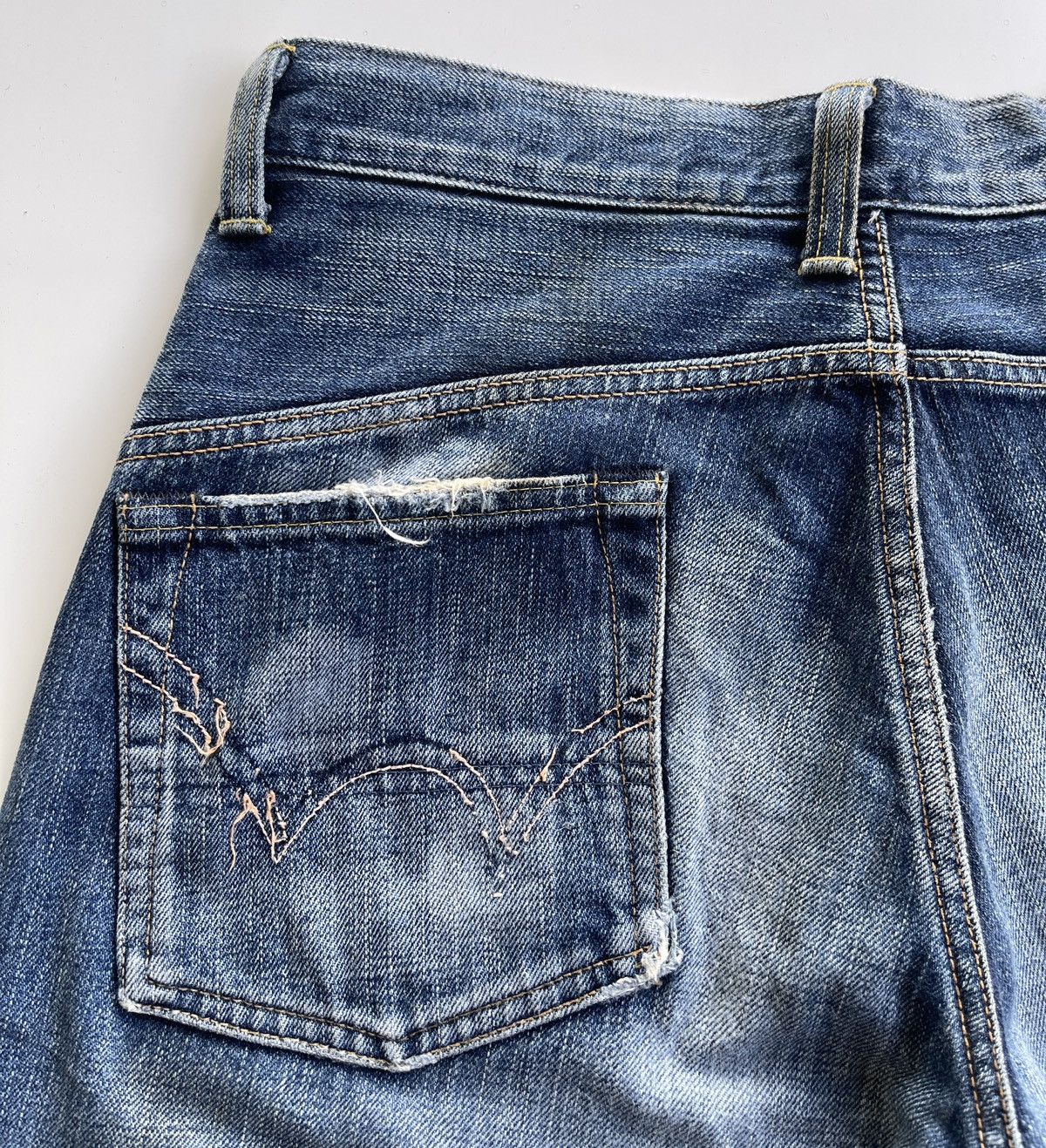 Edwin Vintage Edwin SEN Selvedge Rusty Denim Size US 32 / EU 48 - 9 Thumbnail