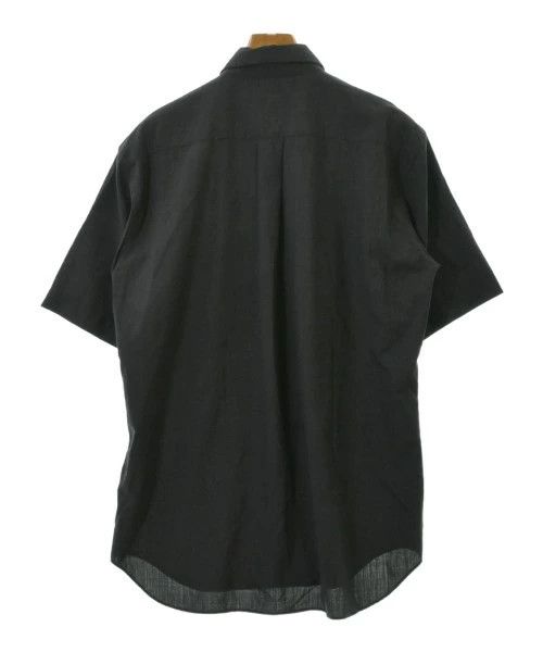 Comme des Garcons Homme Deux Shirt Wool Short Sleeve Chest Pocket Charcoal Gray Size US L / EU 52-54 / 3 - 2 Thumbnail