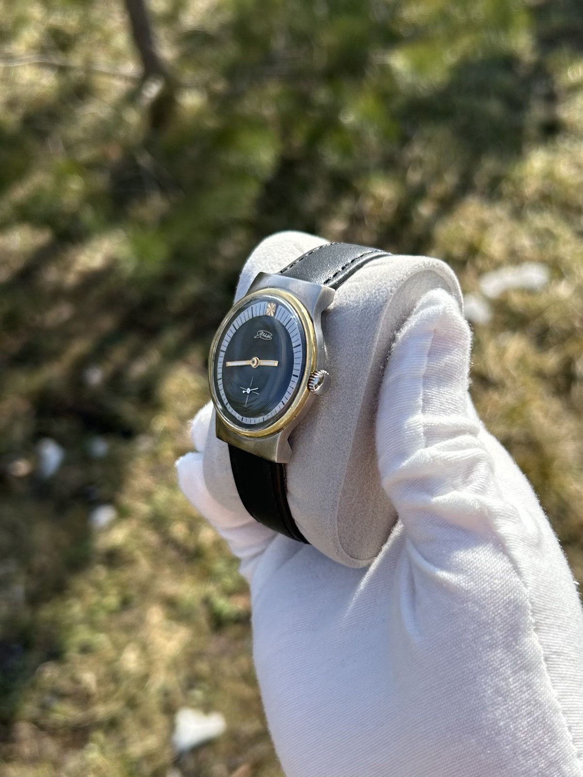 Vintage Vintage Watch Zim USSR Soviet Mechanical Retro 1970s Size ONE SIZE - 15 Thumbnail