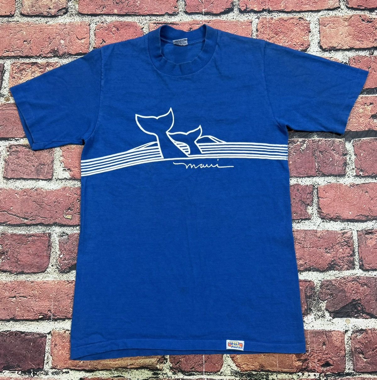 Other Vintage Crazy Shirts Maui Hawaii T-Shirt Whale Single Stitch Size US S / EU 44-46 / 1 - 1 Thumbnail