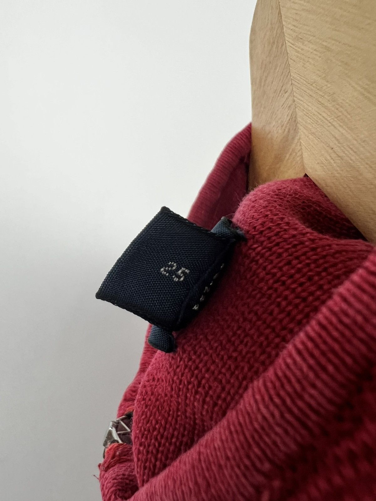 Polo Ralph Lauren × Vintage Rare Polo Ralph Lauren Lampo Zip Sweater Red Size US L / EU 52-54 / 3 - 12 Thumbnail