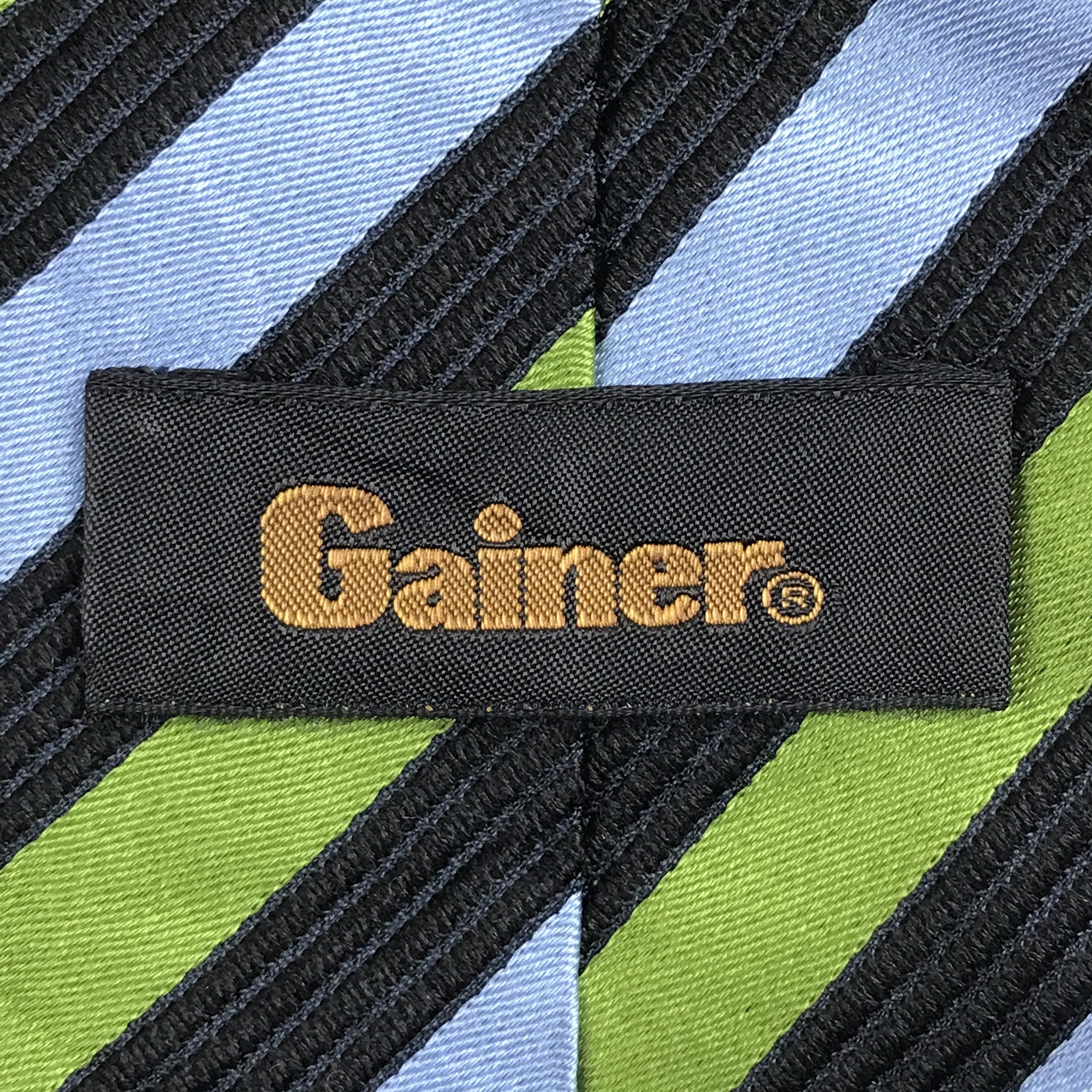Vintage Vintage Gainer Silk Necktie Size ONE SIZE - 8 Thumbnail