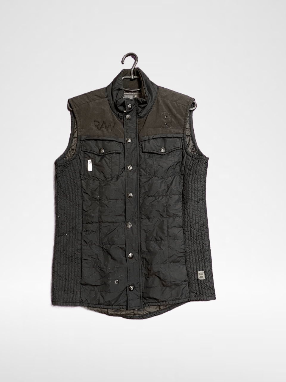 Vest Zip G-Star Raw Black Streetwear