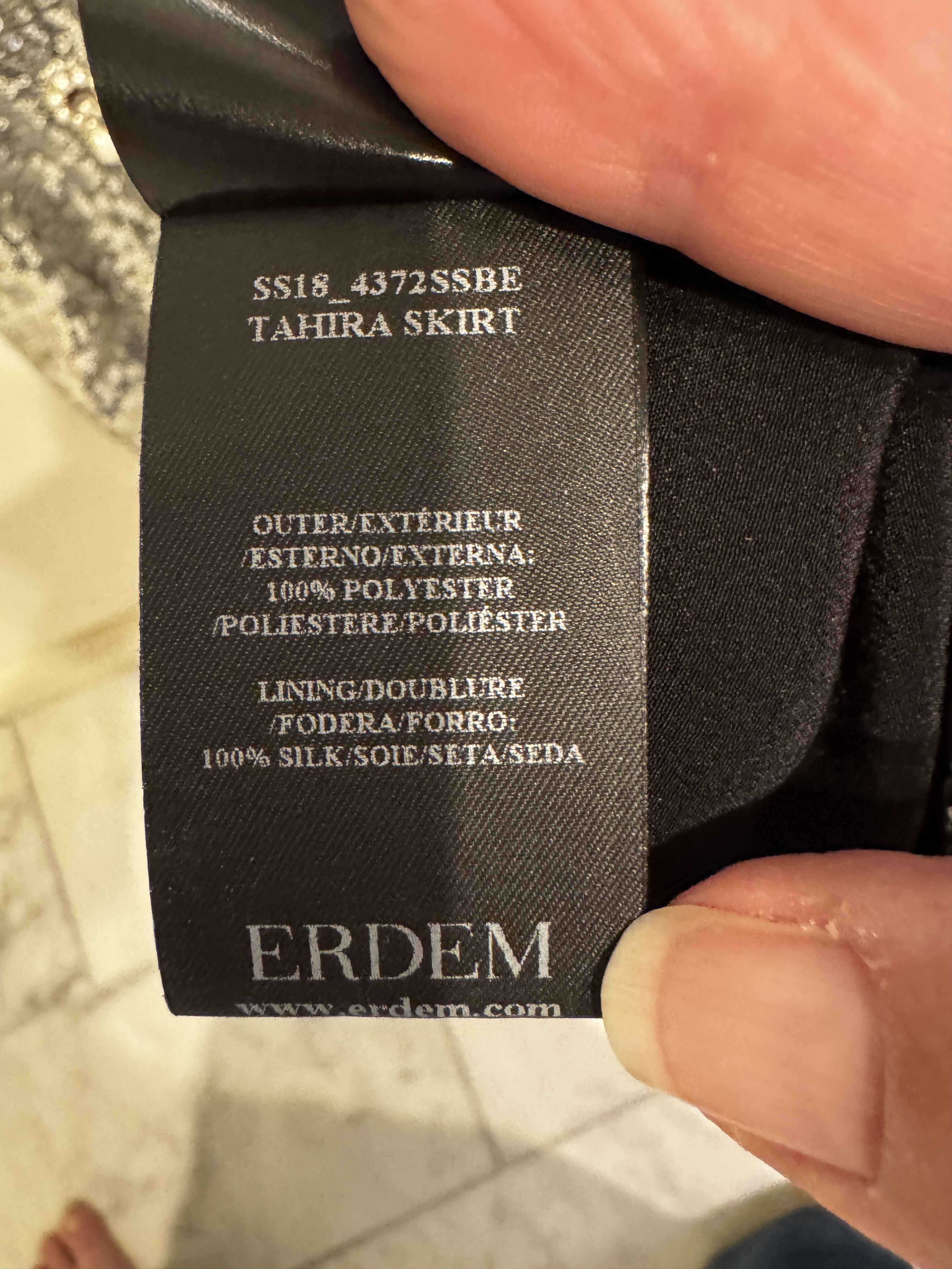 Erdem Sequin Tassel Skirt Size 34" / US 12 / IT 48 - 7 Thumbnail