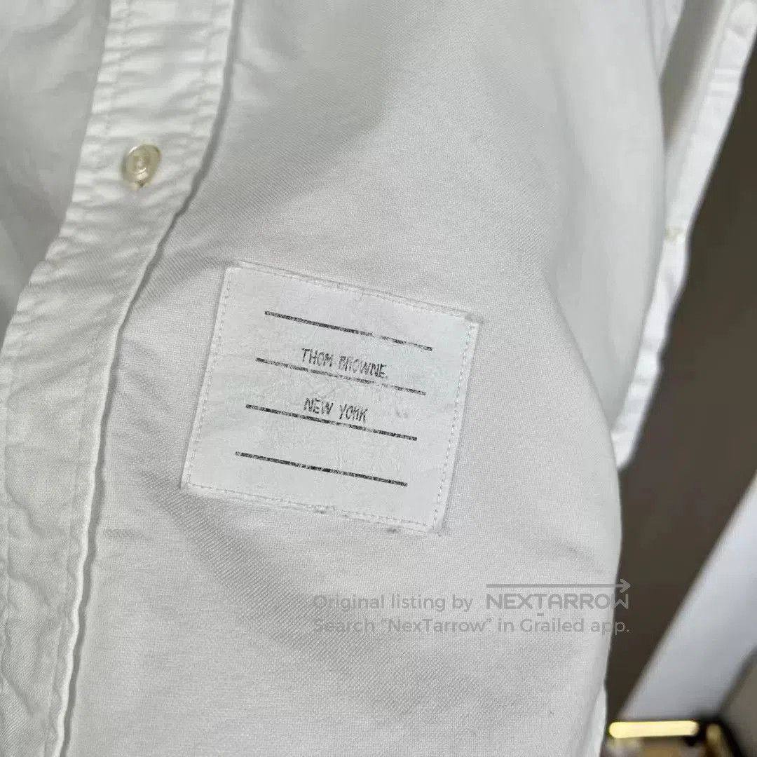 Thom Browne thom browne striped long sleeve shirt. Size US S / EU 44-46 / 1 - 5 Thumbnail
