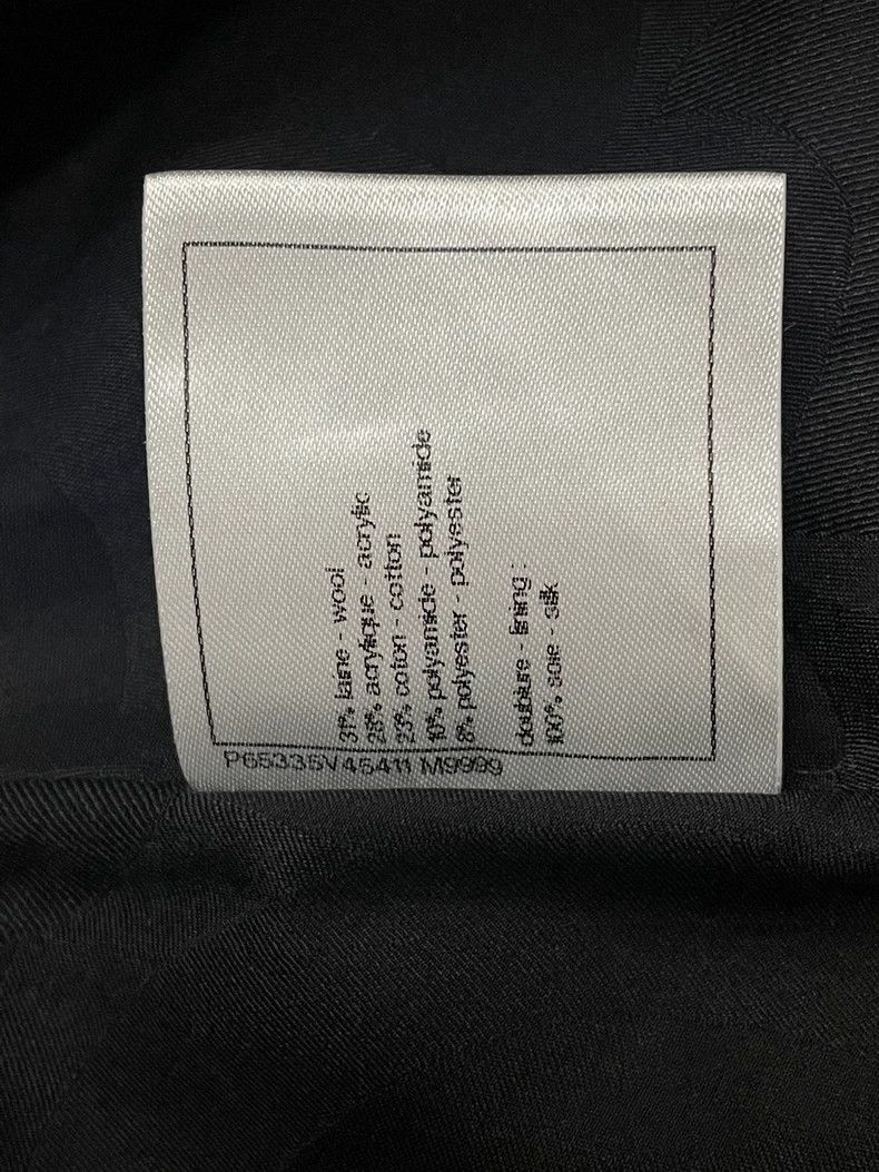 Chanel Chanel Equestrian series black and white color-blocked pla Size 25" / US 0 / IT 36 - 7 Thumbnail