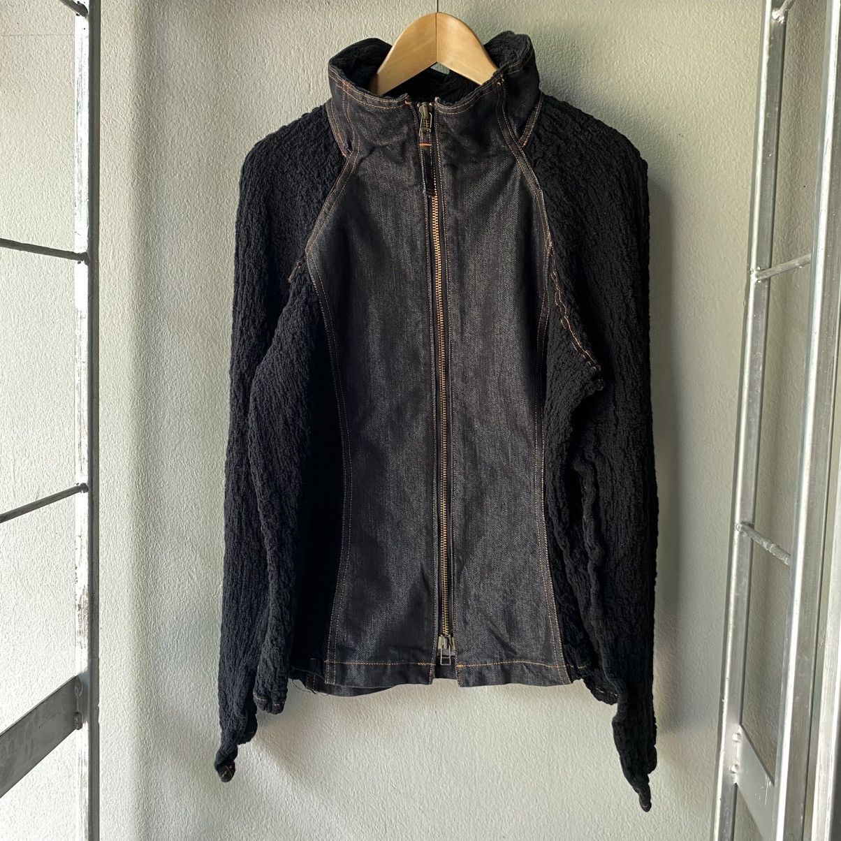Issey Miyake Me Issey Miyake Denim Jacket Size ONE SIZE - 1 Thumbnail