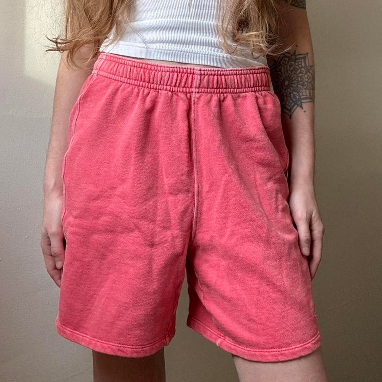 Champion Champion Coral Sweat Shorts XS Cotton Athleisure Streetwear Size 24" / US 00 / IT 34 - 1 Thumbnail