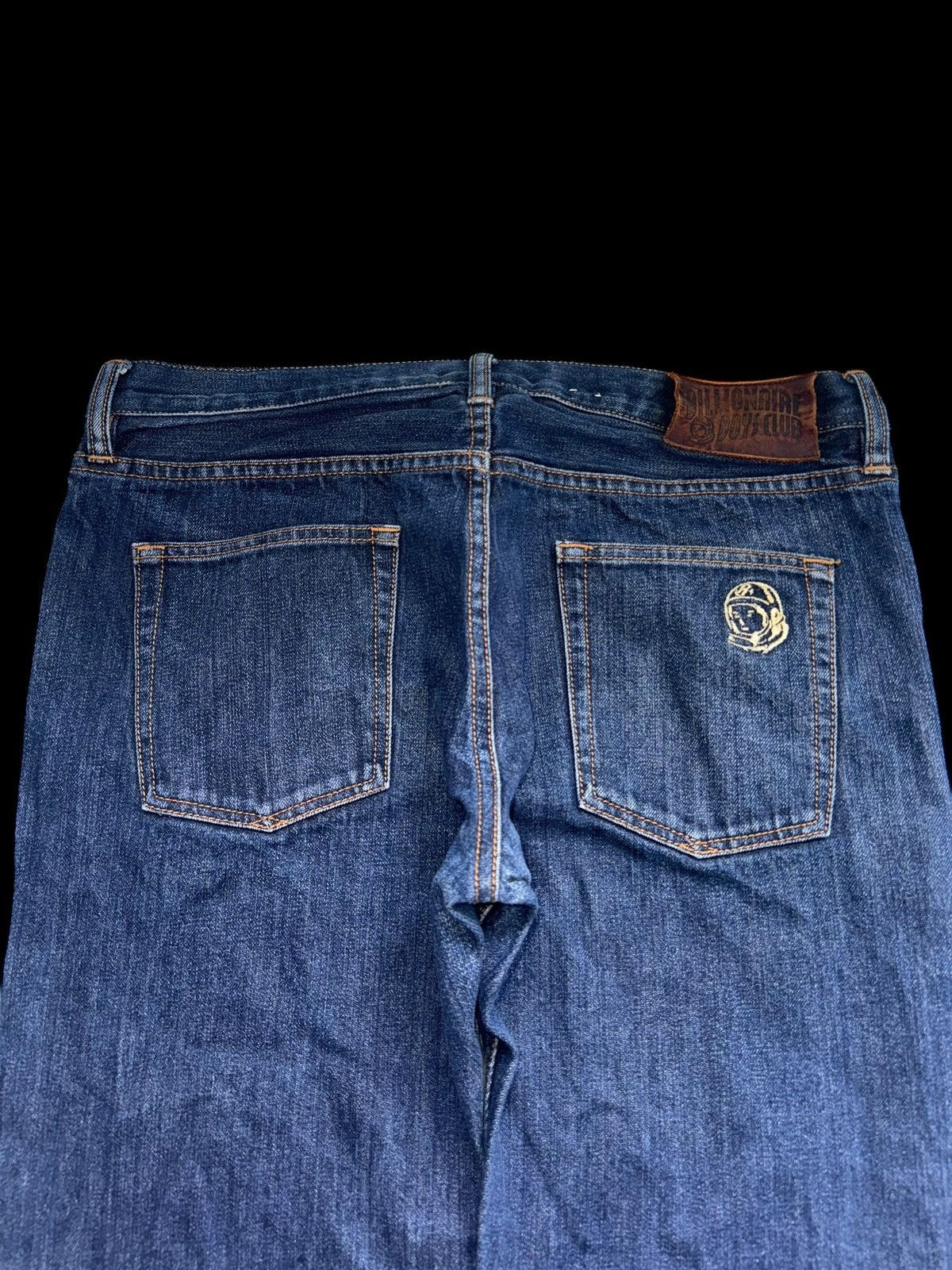 Billionaire Boys Club Billionaire Boys Club Selvedge Straight Navy Denim Jeans Size US 34 / EU 50 - 4 Thumbnail