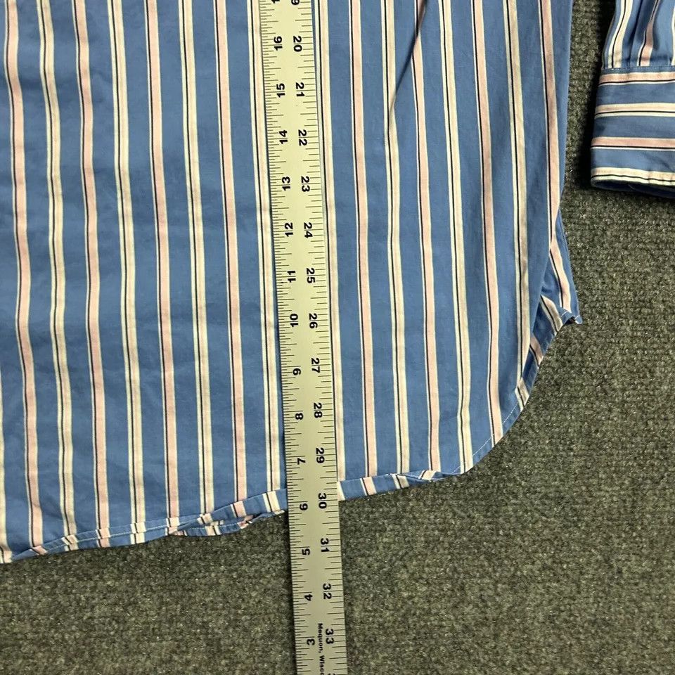 Polo Ralph Lauren Polo Ralph Lauren Shirt Mens 15 M Striped Regent Classic Fit Size US M / EU 48-50 / 2 - 5 Thumbnail