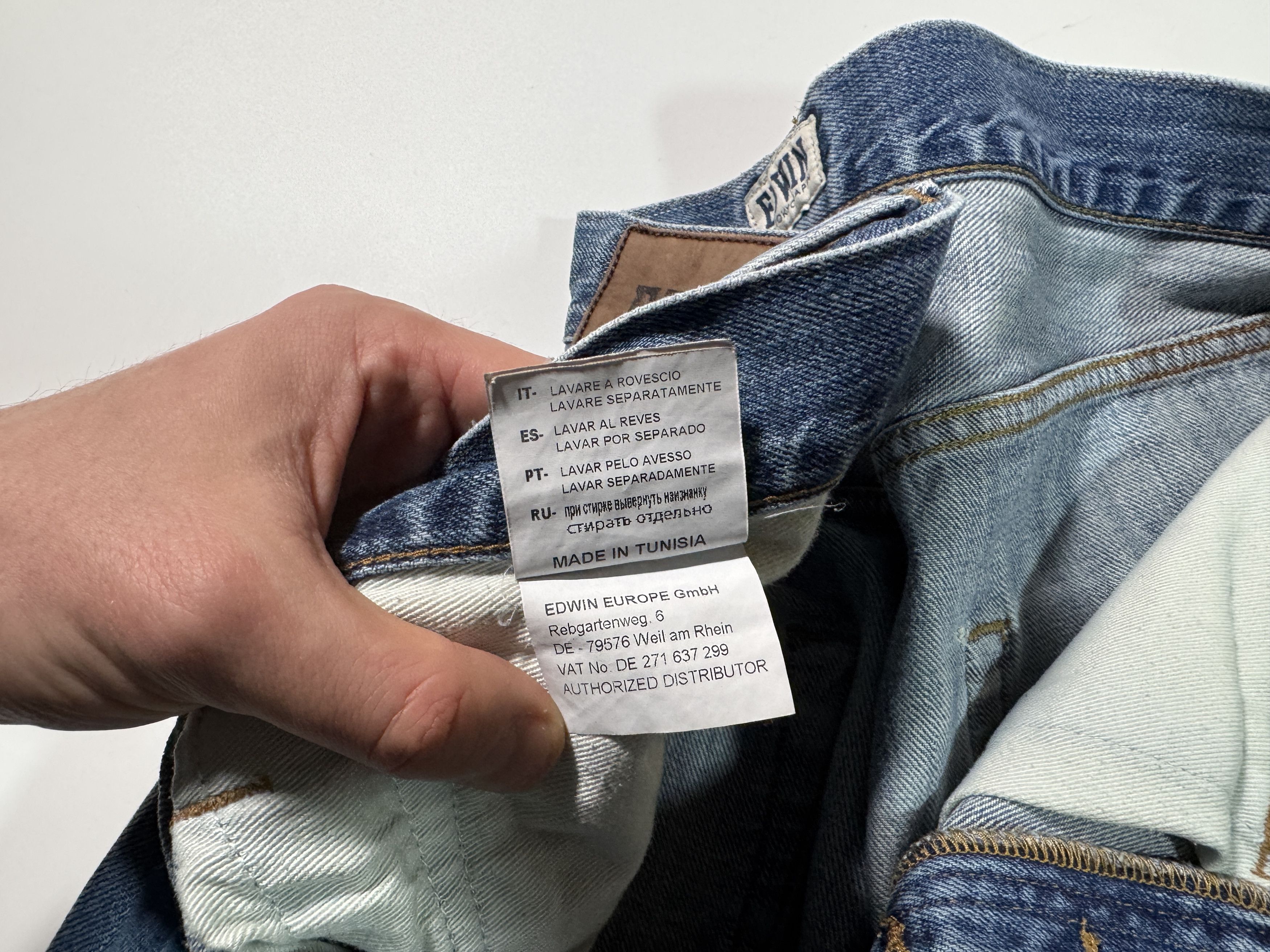 Edwin Vintage Edwin ED-55 Selvedge Jeans Size US 31 - 12 Thumbnail