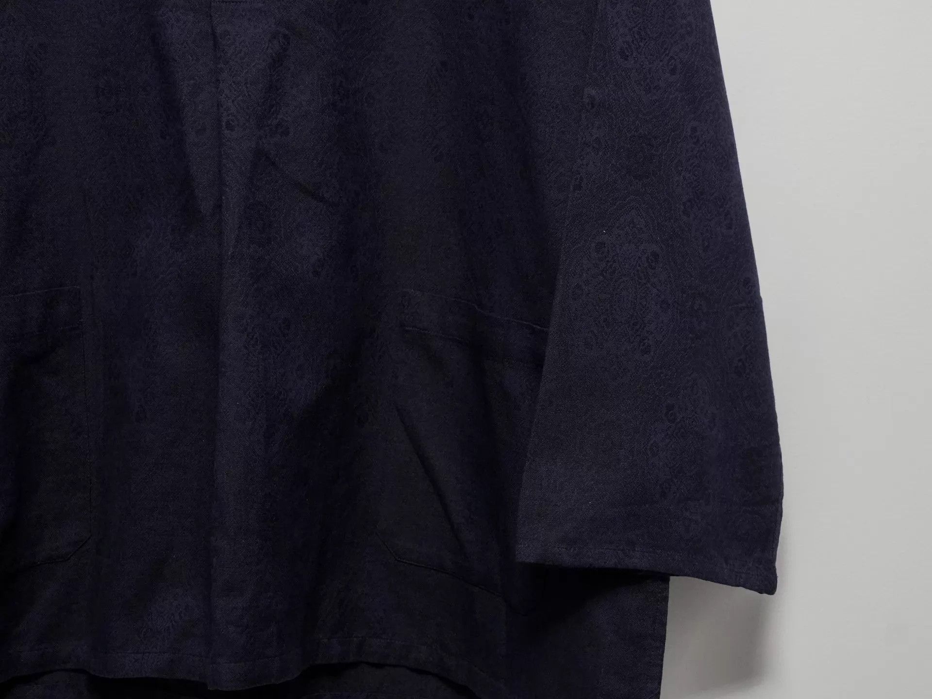 Yohji Yamamoto Yamamoto 1984SS Subtle Violet Silk-Cotton Pullover Size US M / EU 48-50 / 2 - 5 Thumbnail