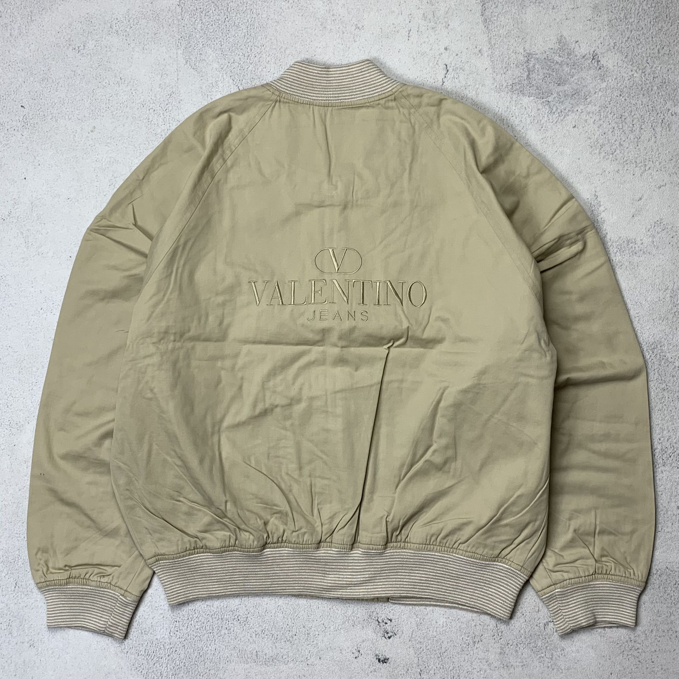 Valentino Vintage 90s Valentino Bomber Jacket Size US M / EU 48-50 / 2 - 1 Thumbnail
