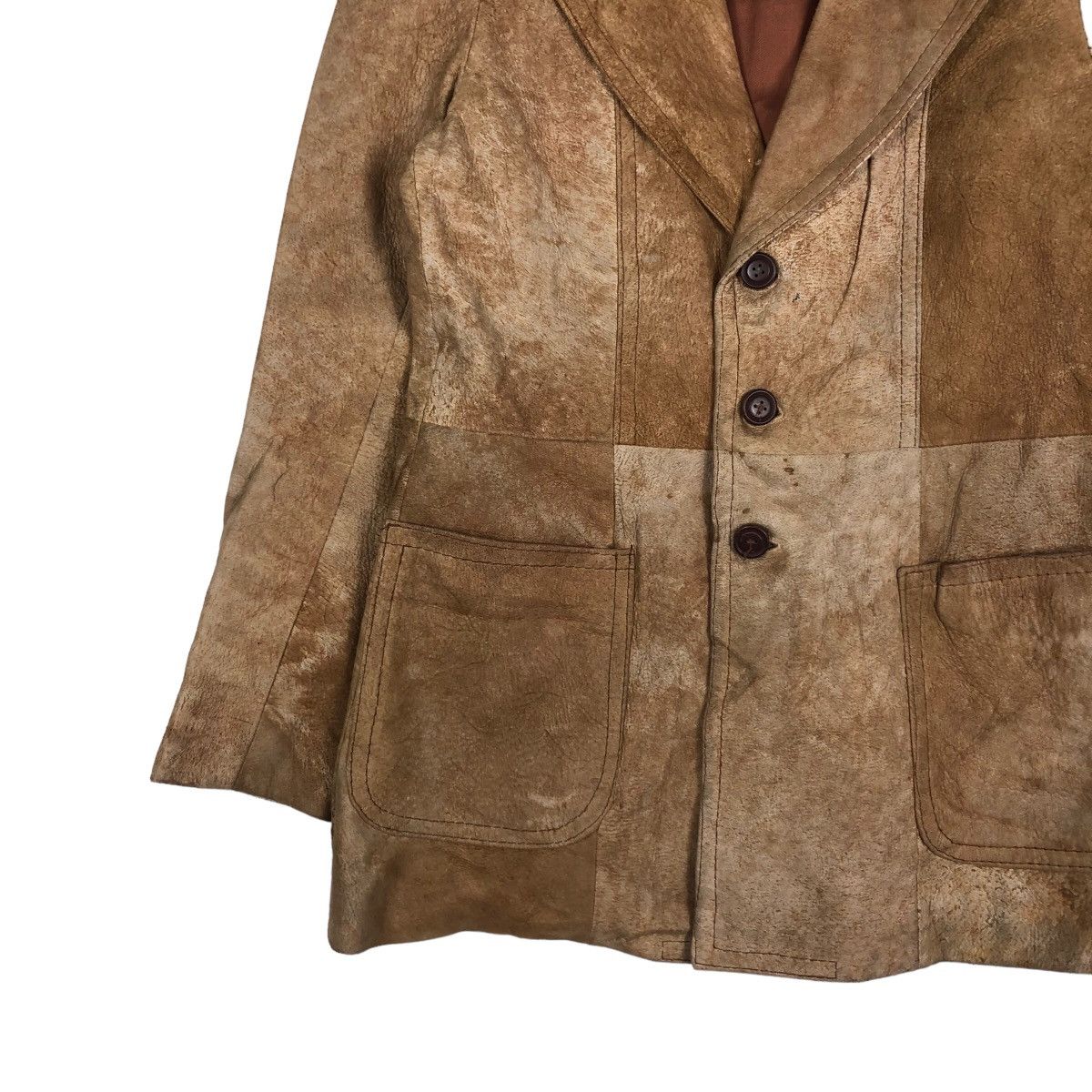 Japanese Brand Vintage Biker Genuine Leather Jacket Patchwork Issey Miyake Size US M / EU 48-50 / 2 - 4 Thumbnail