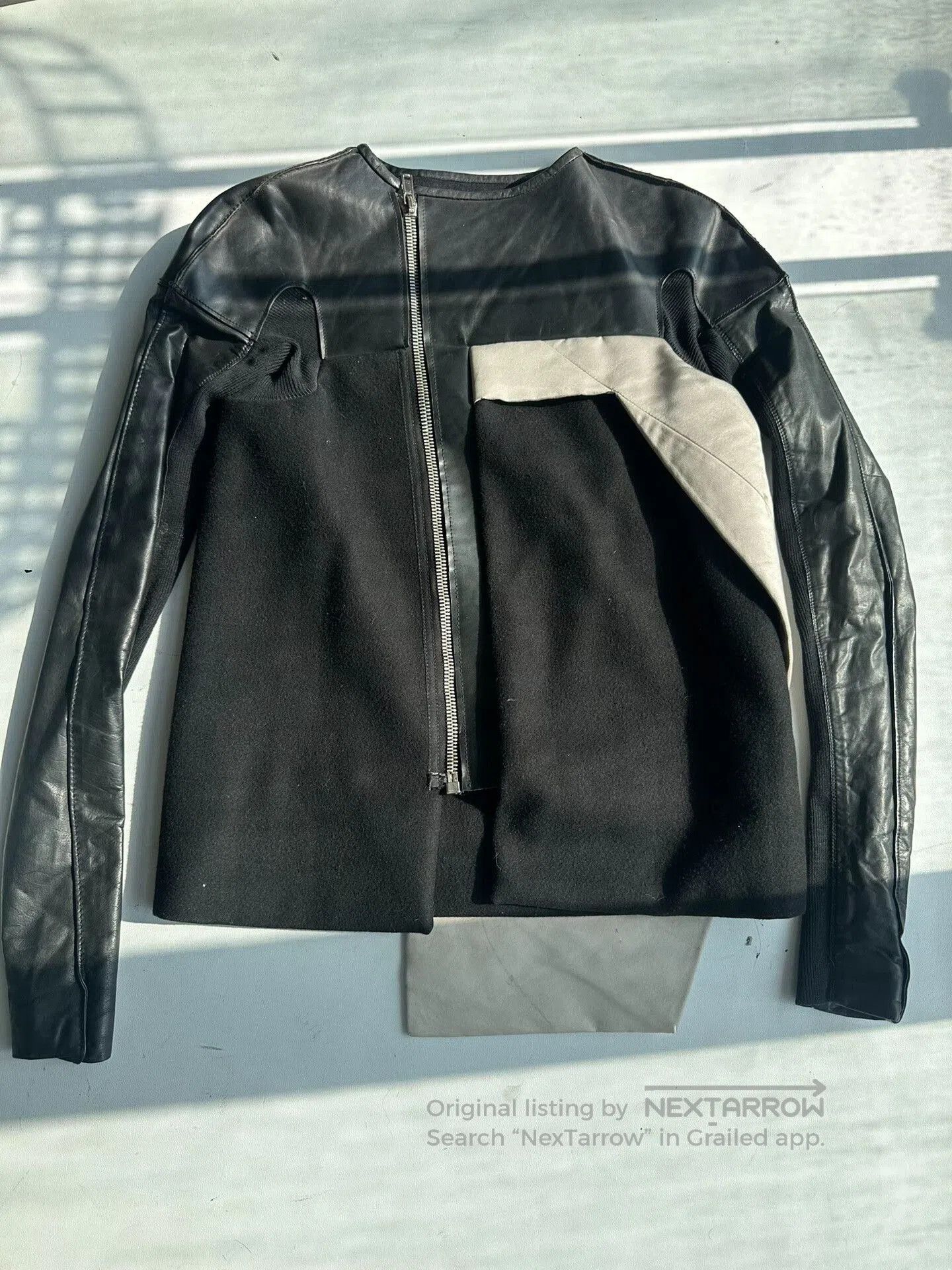 Rick Owens Rick Owens Leather Jacket FW11. Size US XXS / EU 40 - 1 Thumbnail