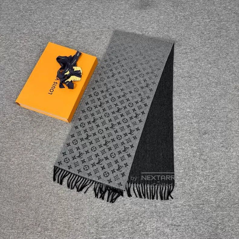 Louis Vuitton Louis Vuitton Grey and black gradient presbyopic fringe ca Size ONE SIZE - 1 Thumbnail