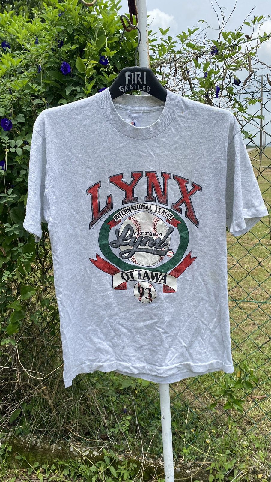 MLB × Vintage 1993 LYNX OTTAWA Tshirt Size US M / EU 48-50 / 2 - 1 Thumbnail
