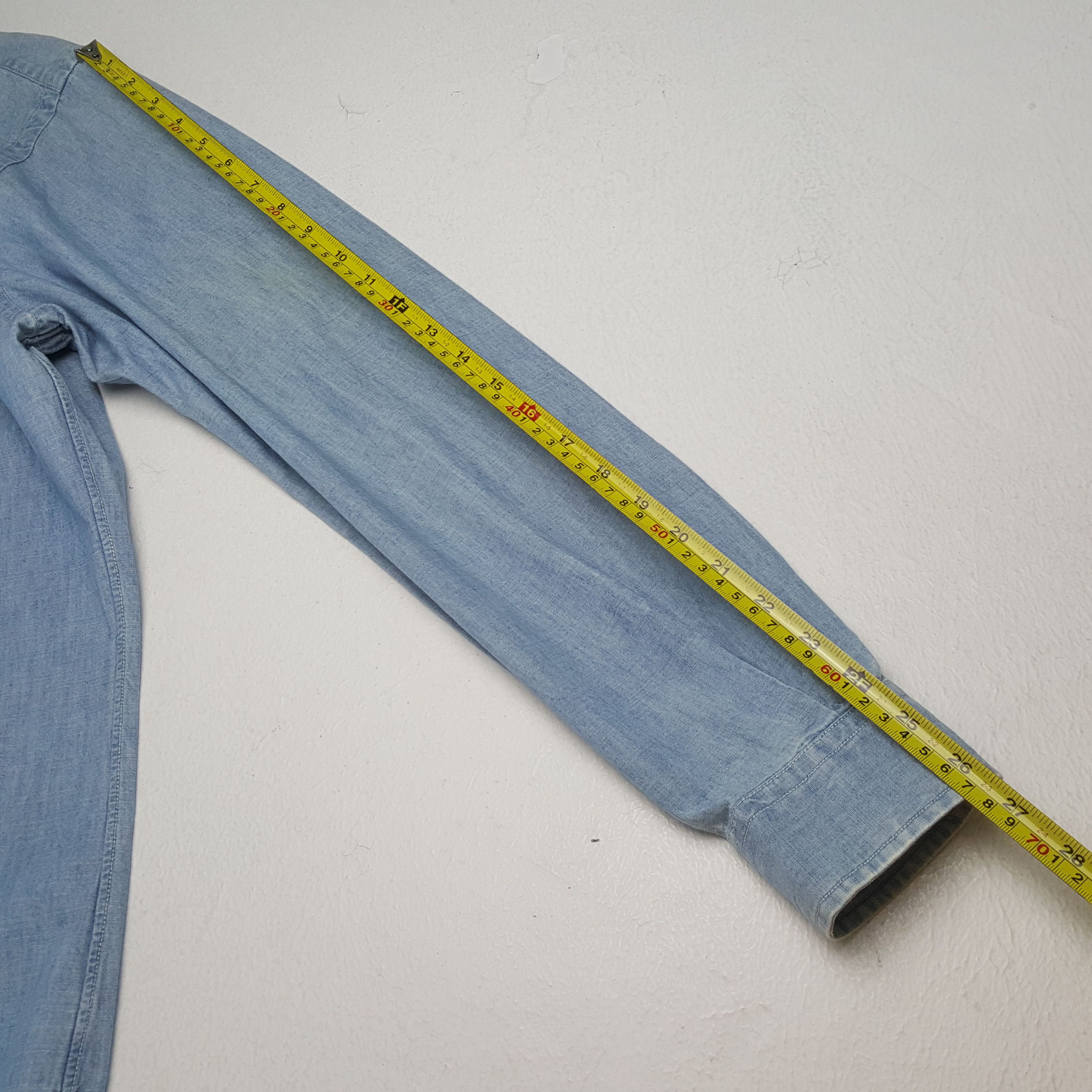 Polo Ralph Lauren × Vintage Vintage POLO by RALPH LAUREN Fashion Brand Denim Shirts Size US M / EU 48-50 / 2 - 5 Thumbnail