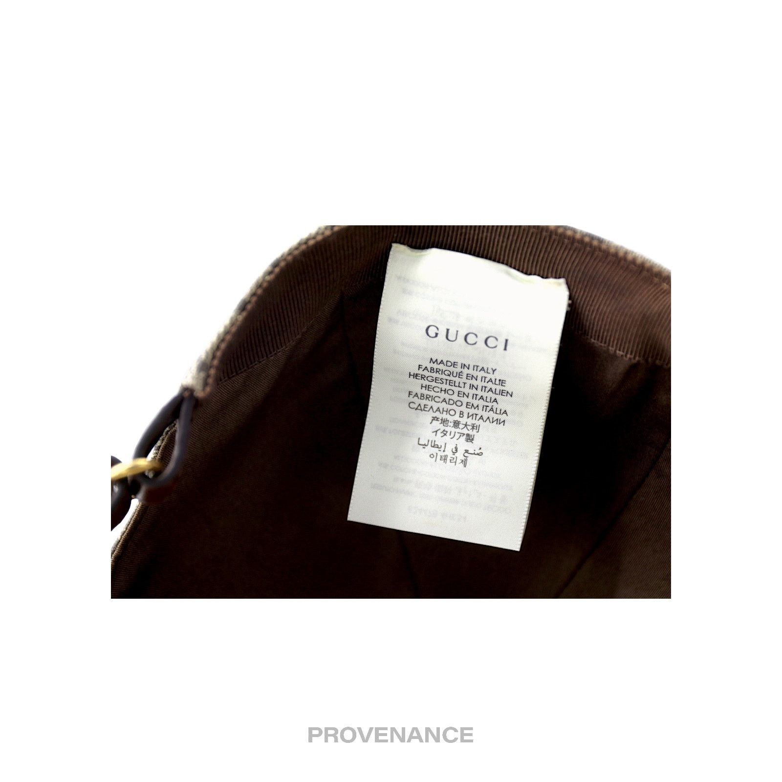Gucci 🔴 Gucci GG Supreme BOUTIQUE Cap - Monogram GG Canvas Size ONE SIZE - 10 Thumbnail
