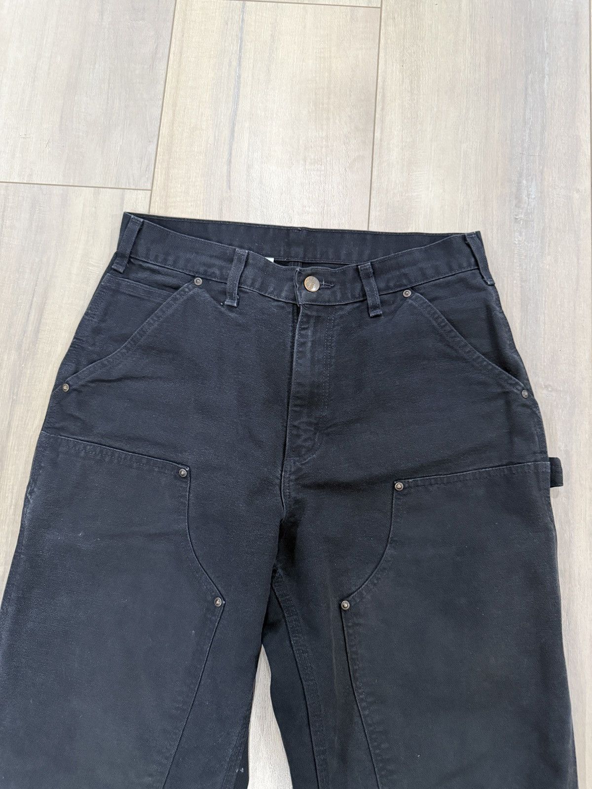 Carhartt Black Carhartt Double Knees Size US 30 / EU 46 - 2 Thumbnail