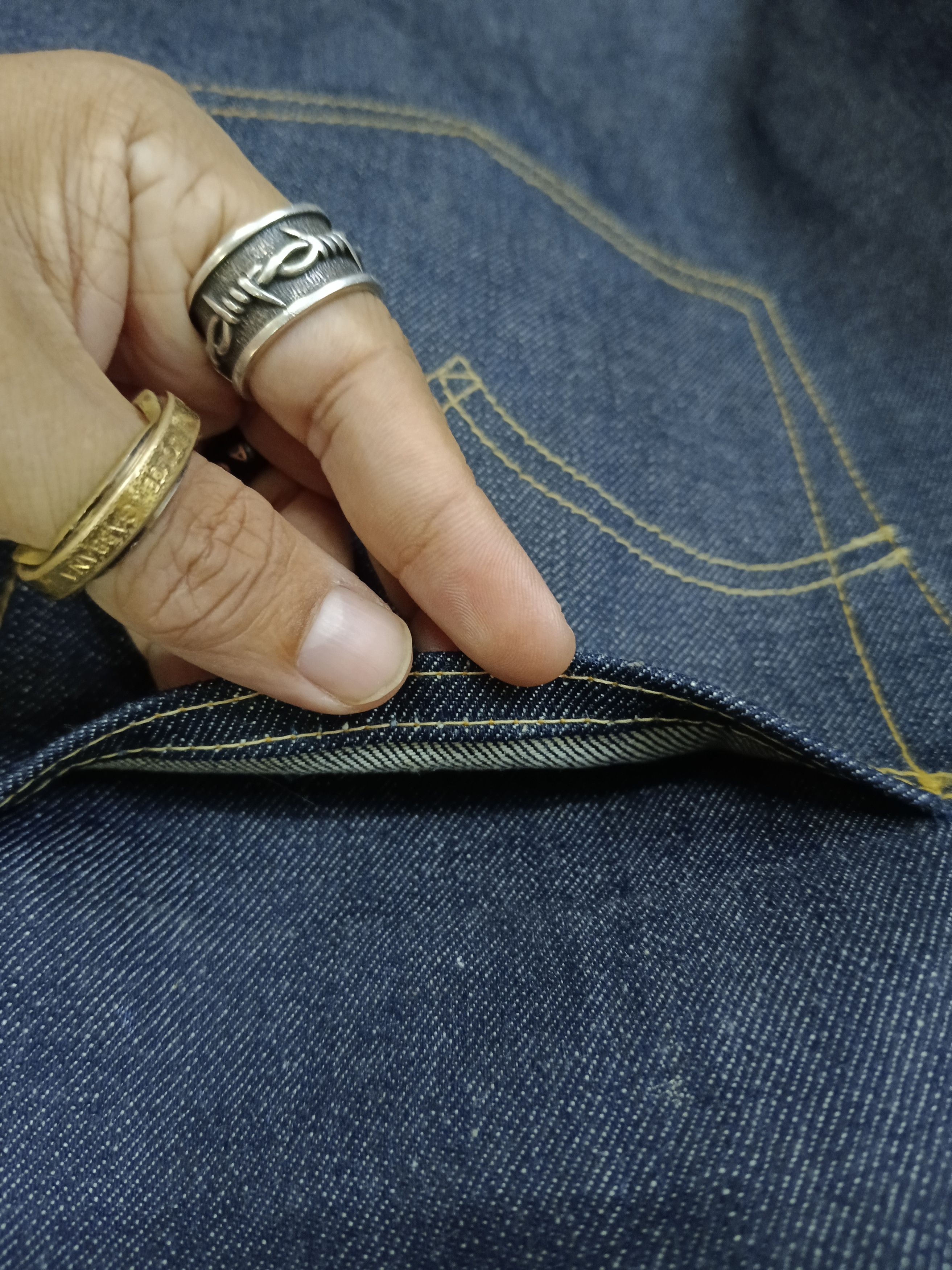 Levi's Vintage Clothing LEVIS VINTAGE DEADSTOCK 501 XX BIG E Size US 38 / EU 54 - 7 Thumbnail