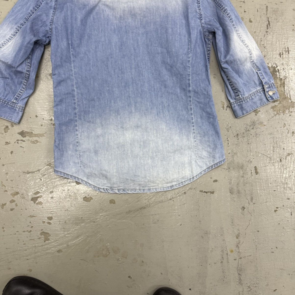 Tornado Mart Zero by Tornado Mart Western Denim Button Ups Size US M / EU 48-50 / 2 - 9 Thumbnail