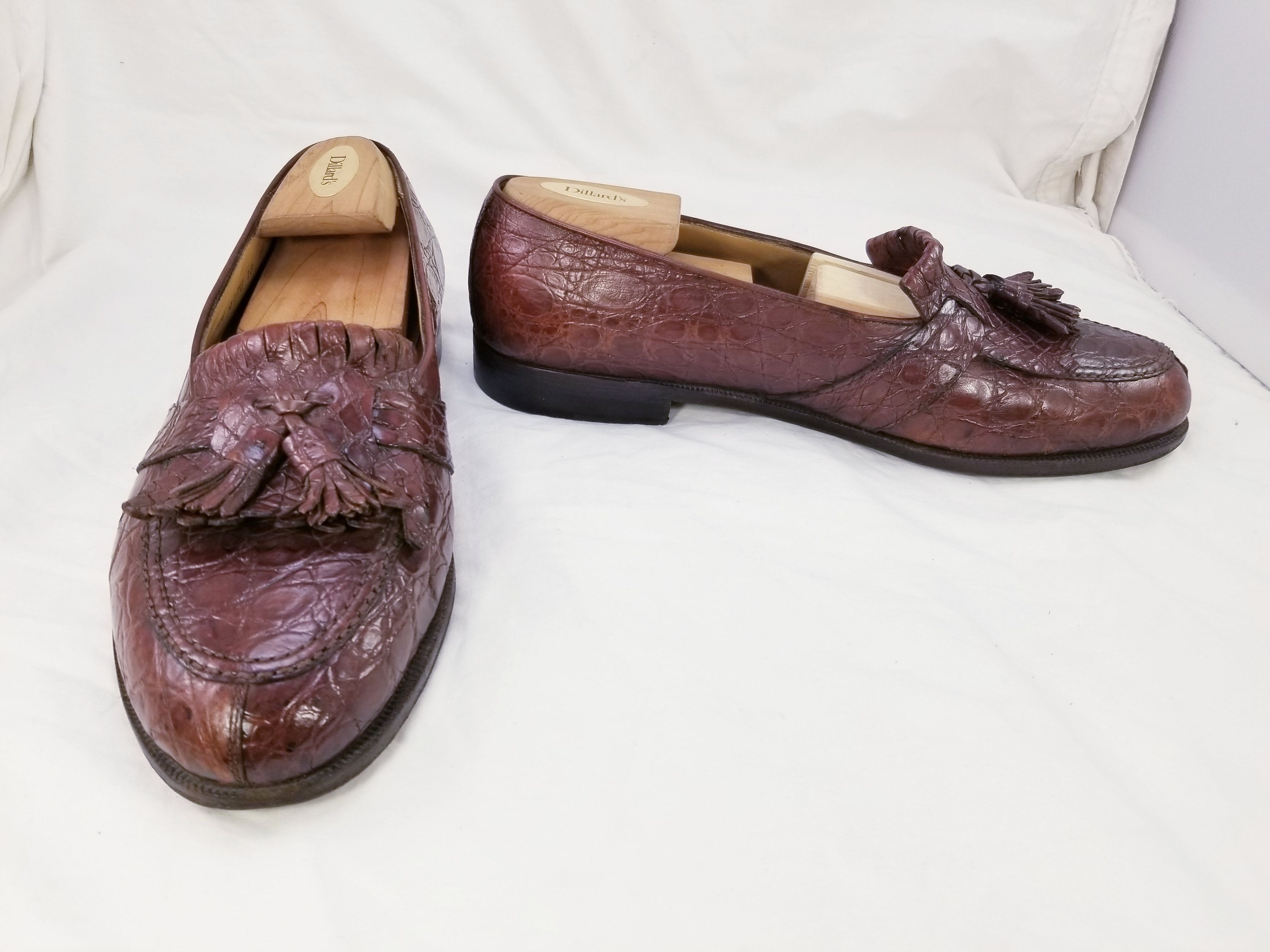 Salvatore Ferragamo KILTIE TASSEL EXOTIC Size US 10 / EU 43 - 3 Thumbnail