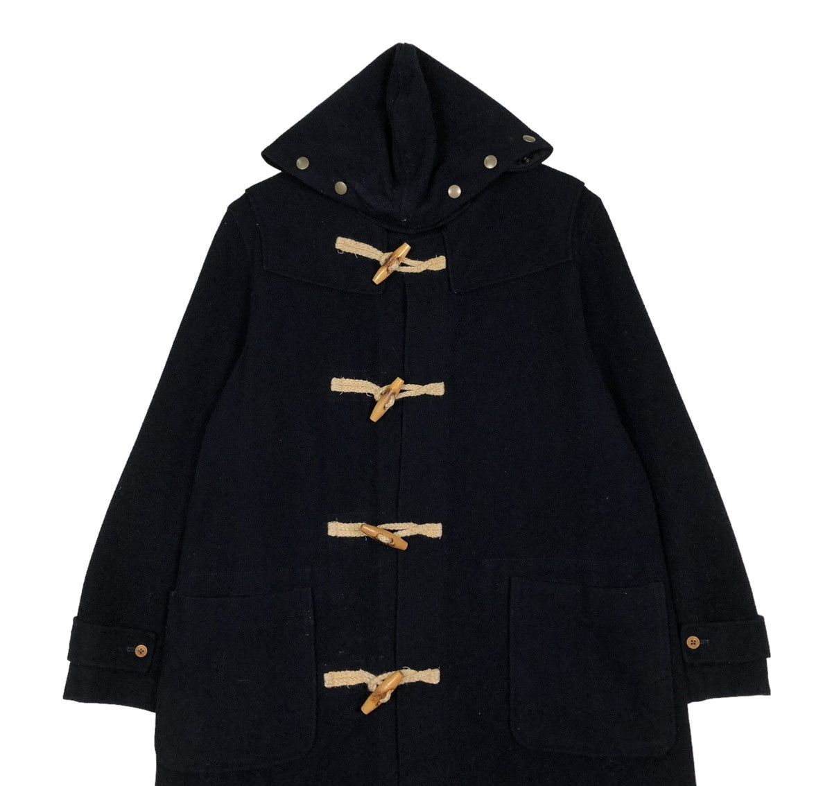 Japanese Brand 🔥VINTAGE WOOL LONG JACKET DUFFLE RALPH LAUREN Size US M / EU 48-50 / 2 - 4 Thumbnail