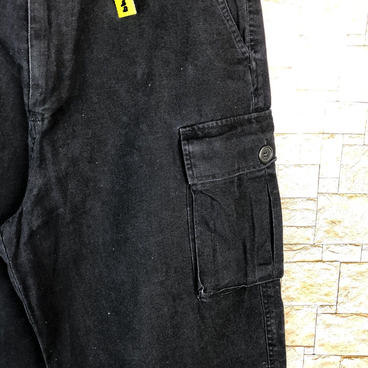 Japanese Brand Japanese Brand Black Cargo Multipocket Pants #A644 Size US 28 / EU 44 - 11 Thumbnail