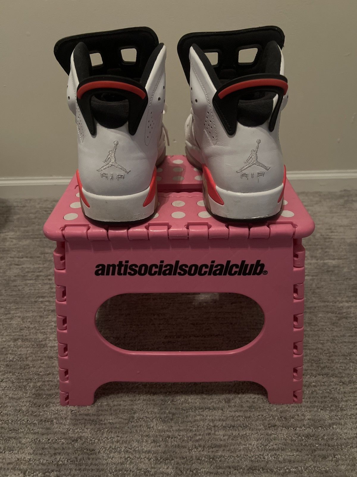Jordan Brand Jordan retro 6 “Infrared white” Size US 8 / EU 41 - 4 Thumbnail