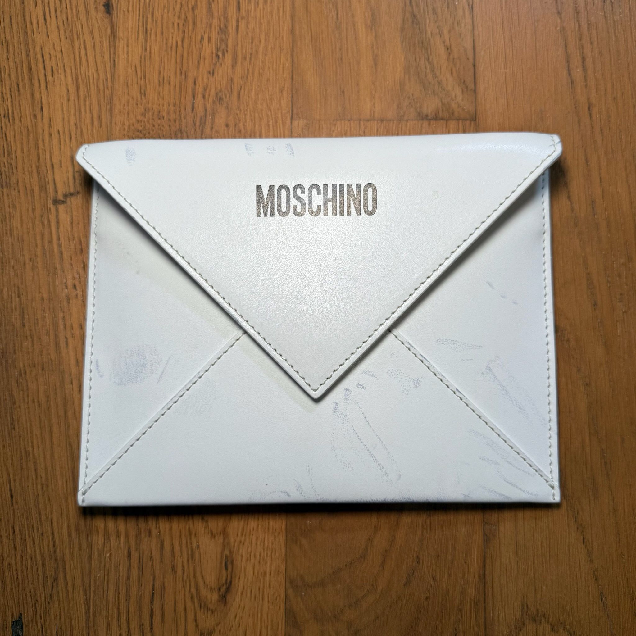 Jeremy Scott × Moschino Moschino I Love You Clutch Size ONE SIZE - 3 Thumbnail